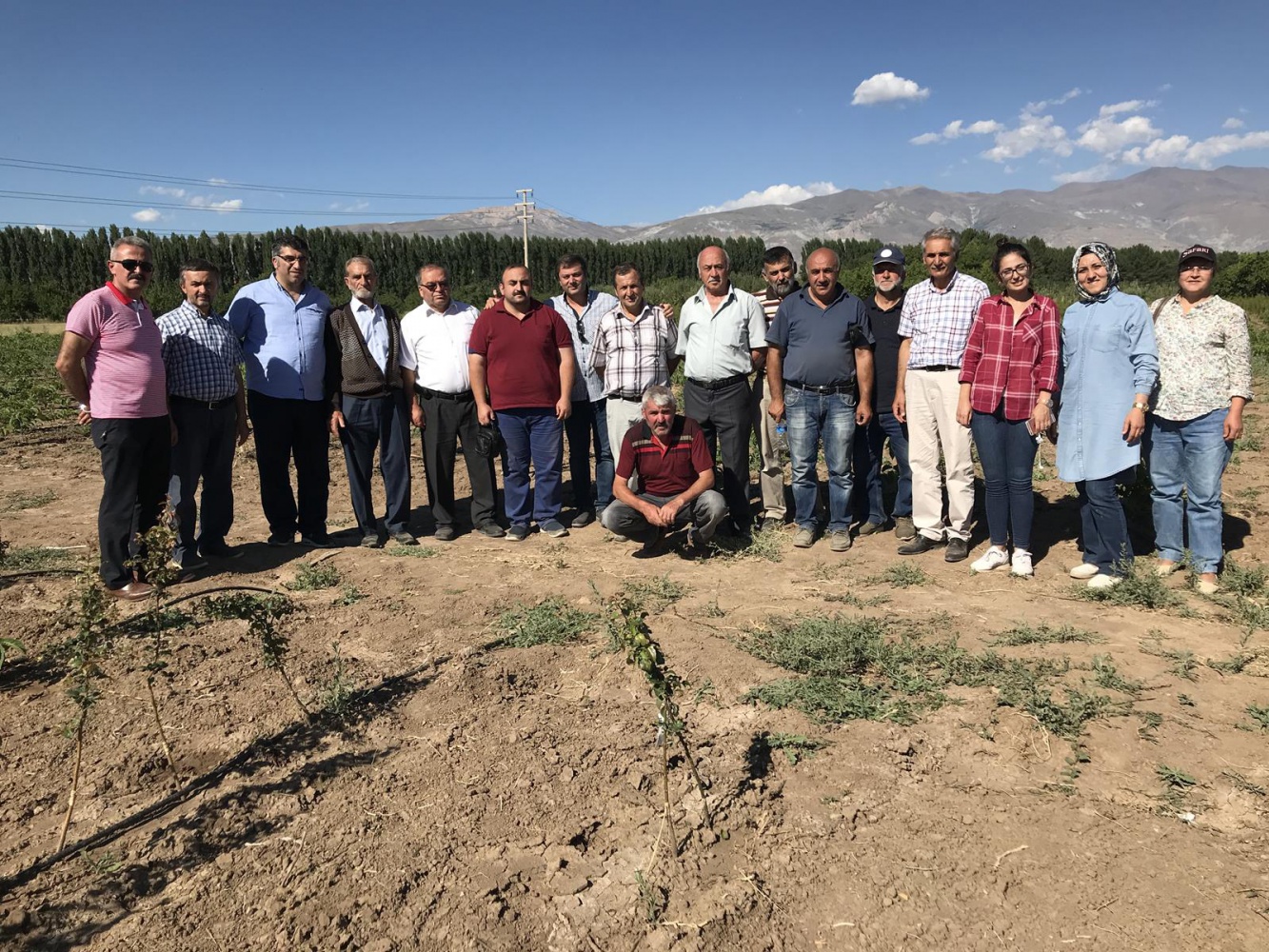 Gümüşhaneli çiftçilere teknik gezi 4