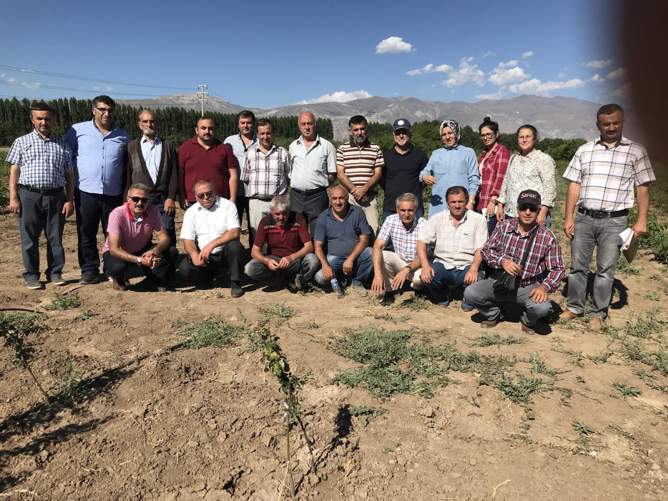 Gümüşhaneli çiftçilere teknik gezi 9