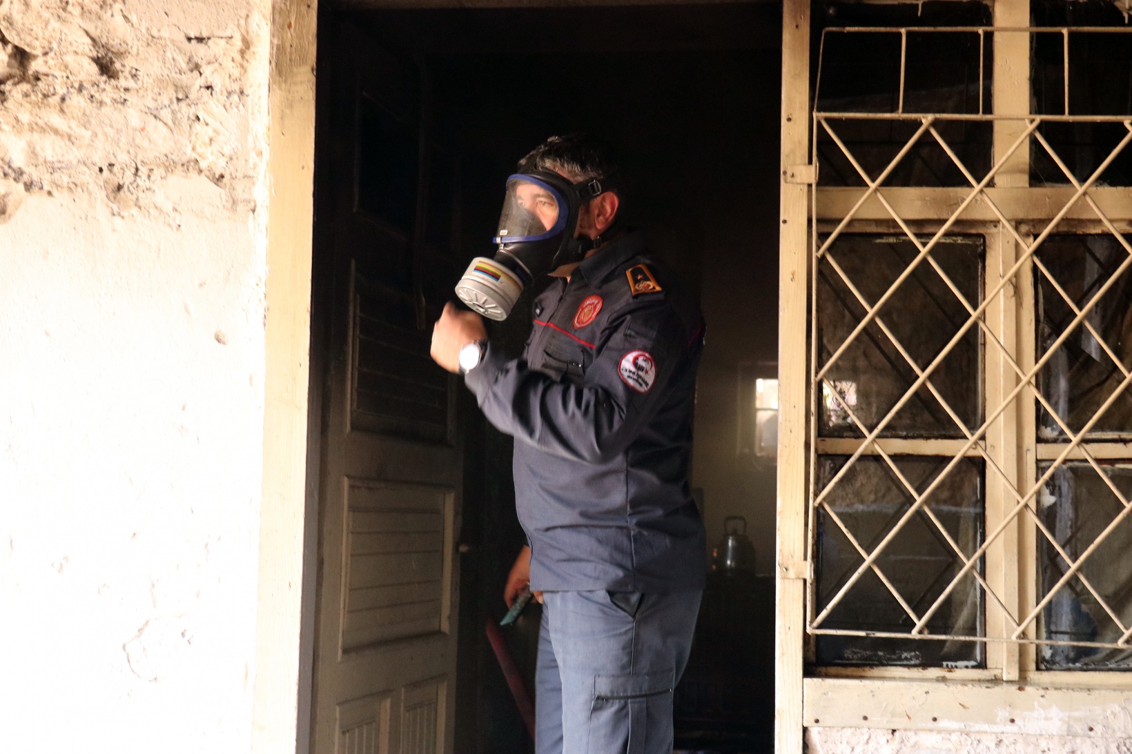 Gümüşhane’de Afganların kaldığı ev küle döndü 4