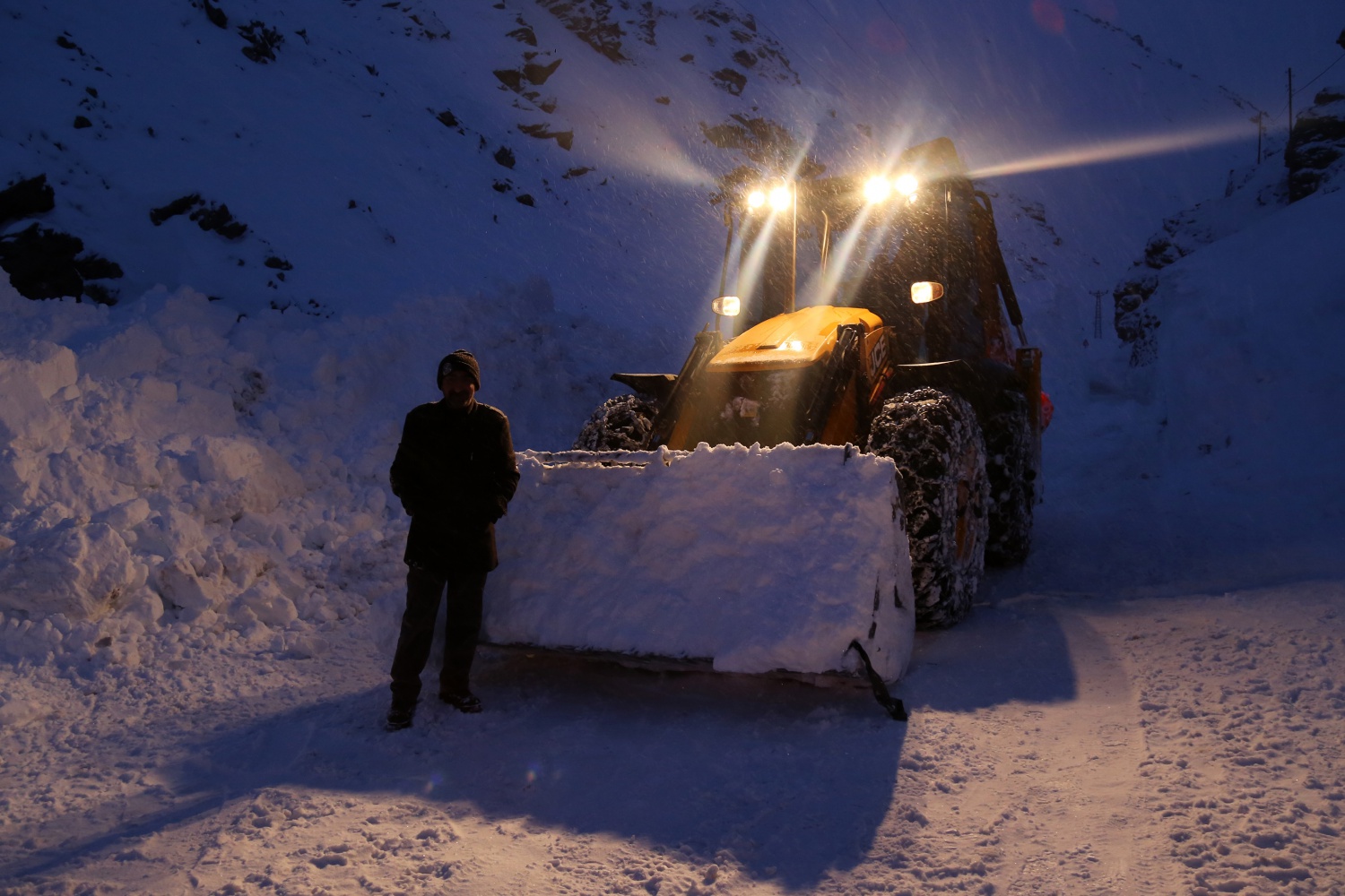 Gümüşhane’de çığ 41