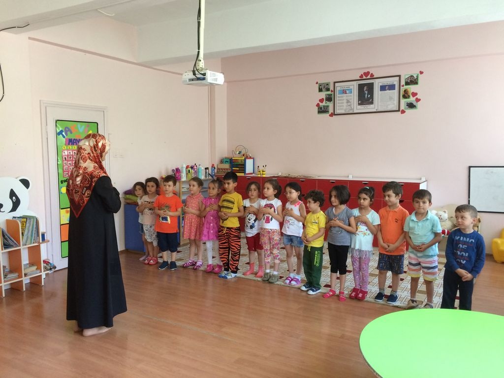 Doğan Yaz Anaokulunu ziyaret etti 6