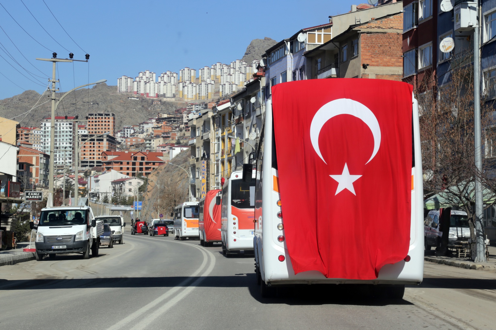 Gümüşhane’de dolmuşçular ‘Bahar Kalkanı’ operasyonuna destek çıktı 9