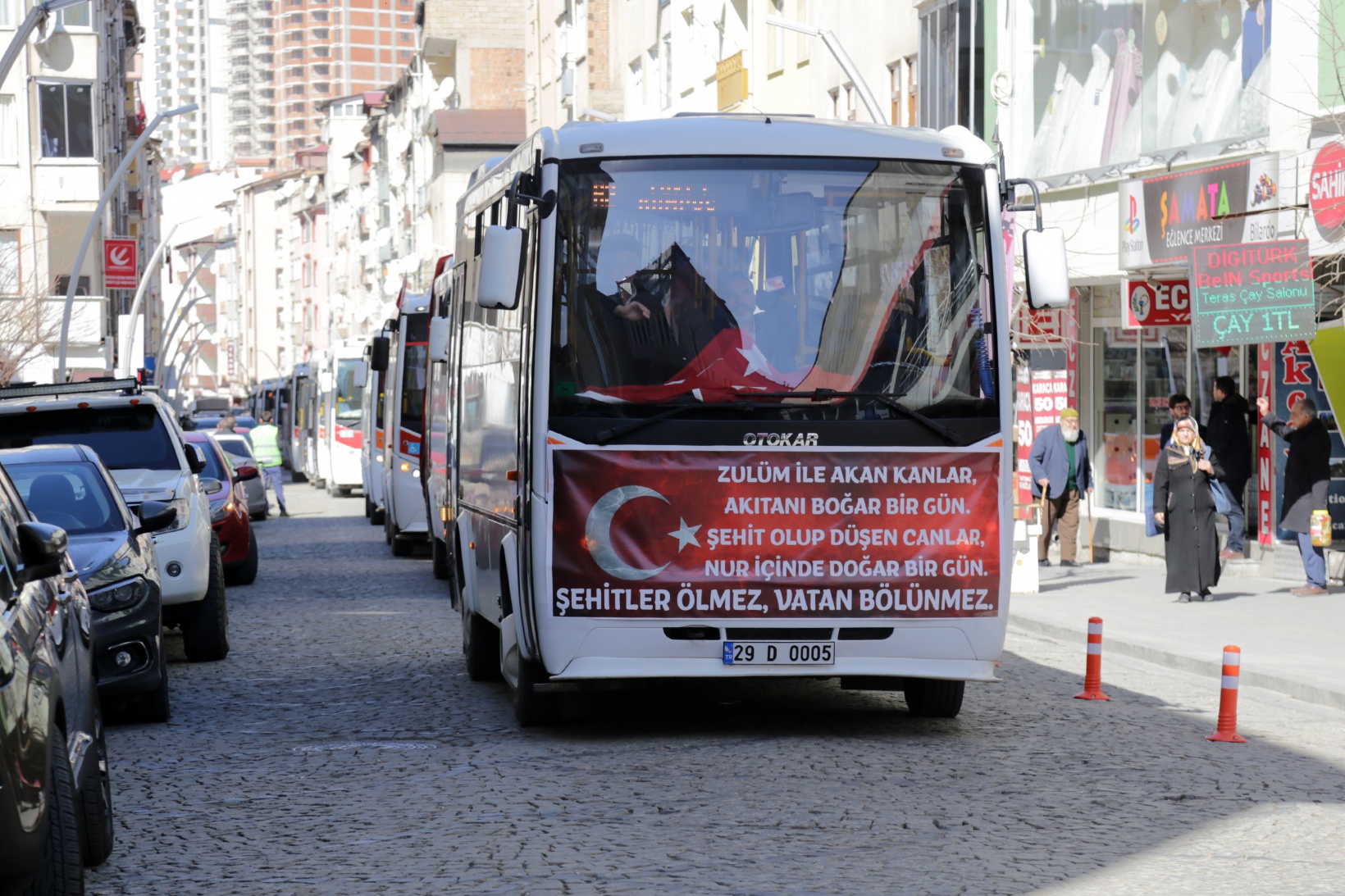 Gümüşhane’de dolmuşçular ‘Bahar Kalkanı’ operasyonuna destek çıktı 6