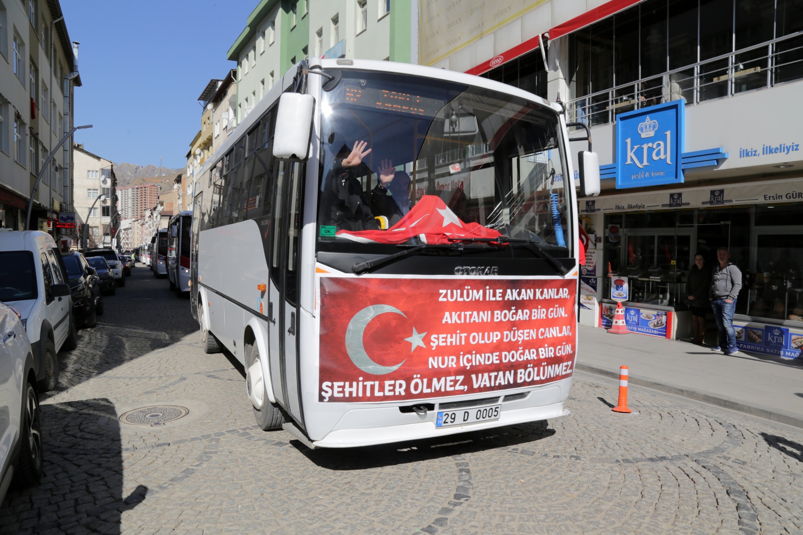 Gümüşhane’de dolmuşçular ‘Bahar Kalkanı’ operasyonuna destek çıktı 2