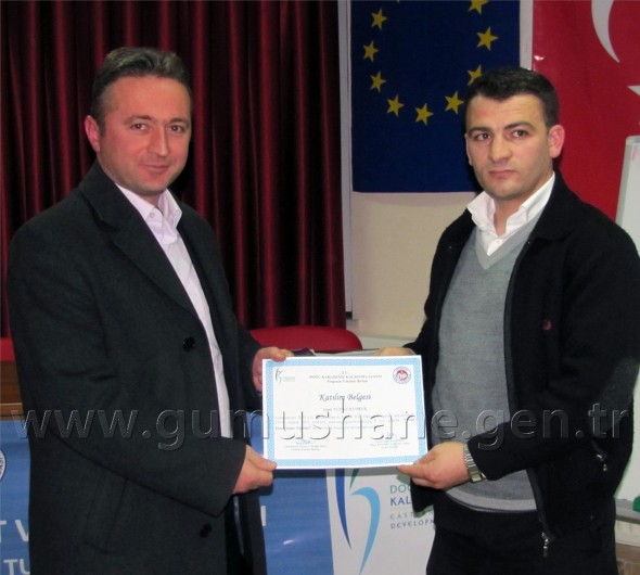 Gümüşhane'de “Proje Yazma Eğitimi“ Tamamlandı 16