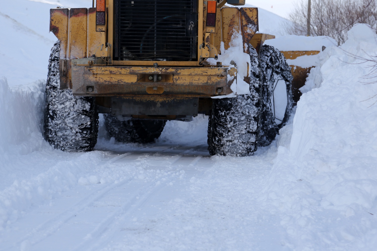 2 bin 200 metre rakımdaki köyün yolu zorlu çalışmalar sonucu açıldı 45