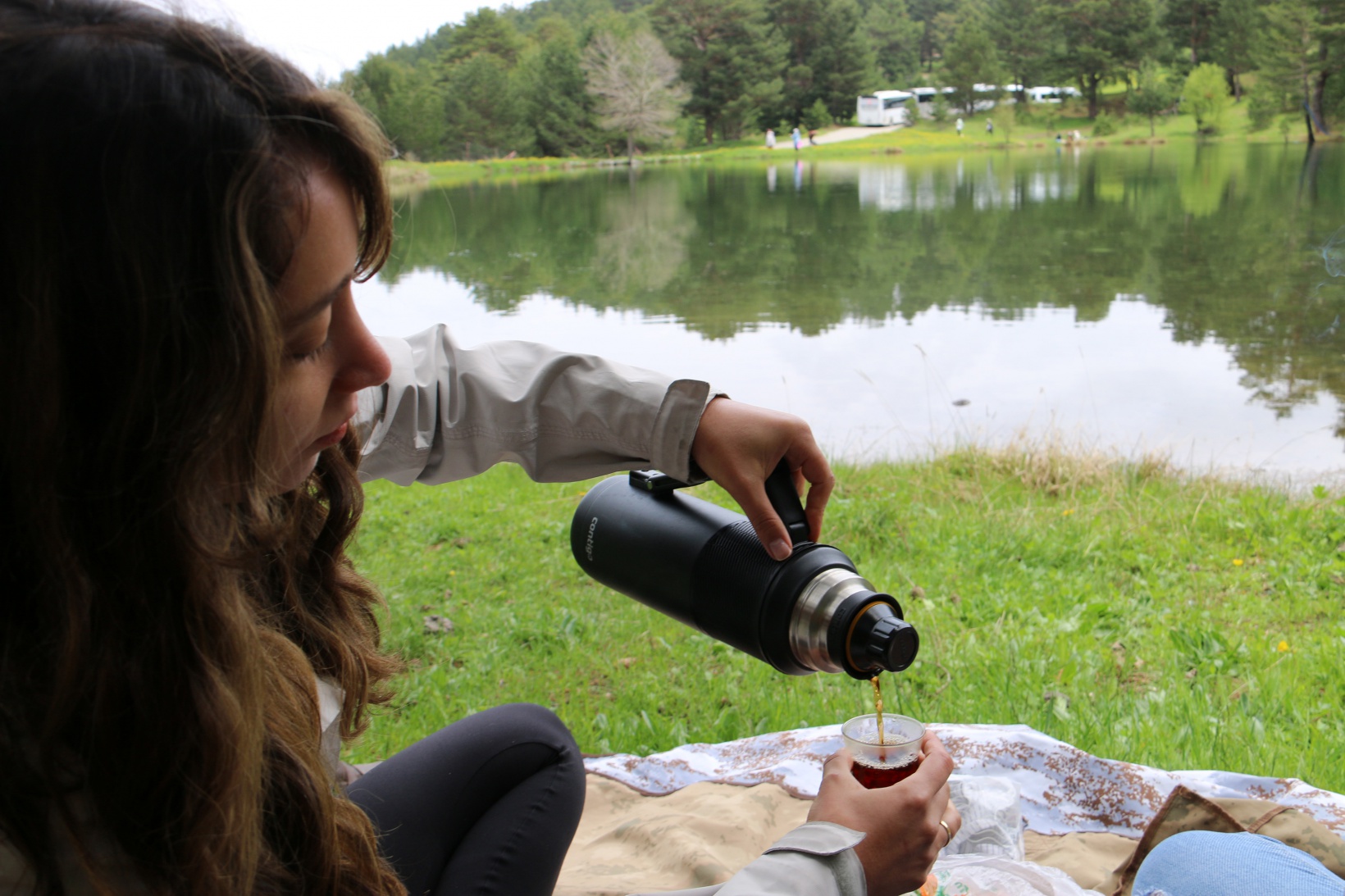 Gençler 19 Mayıs’ı Altınpınar Gölünde kutladı 2