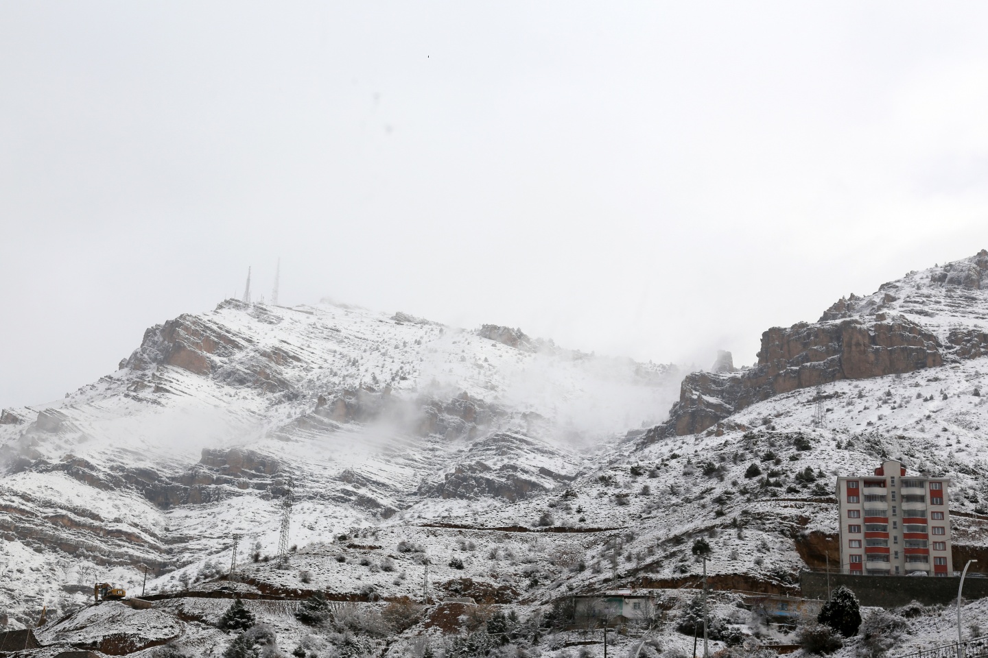 Gümüşhane’de kar yağışı 45