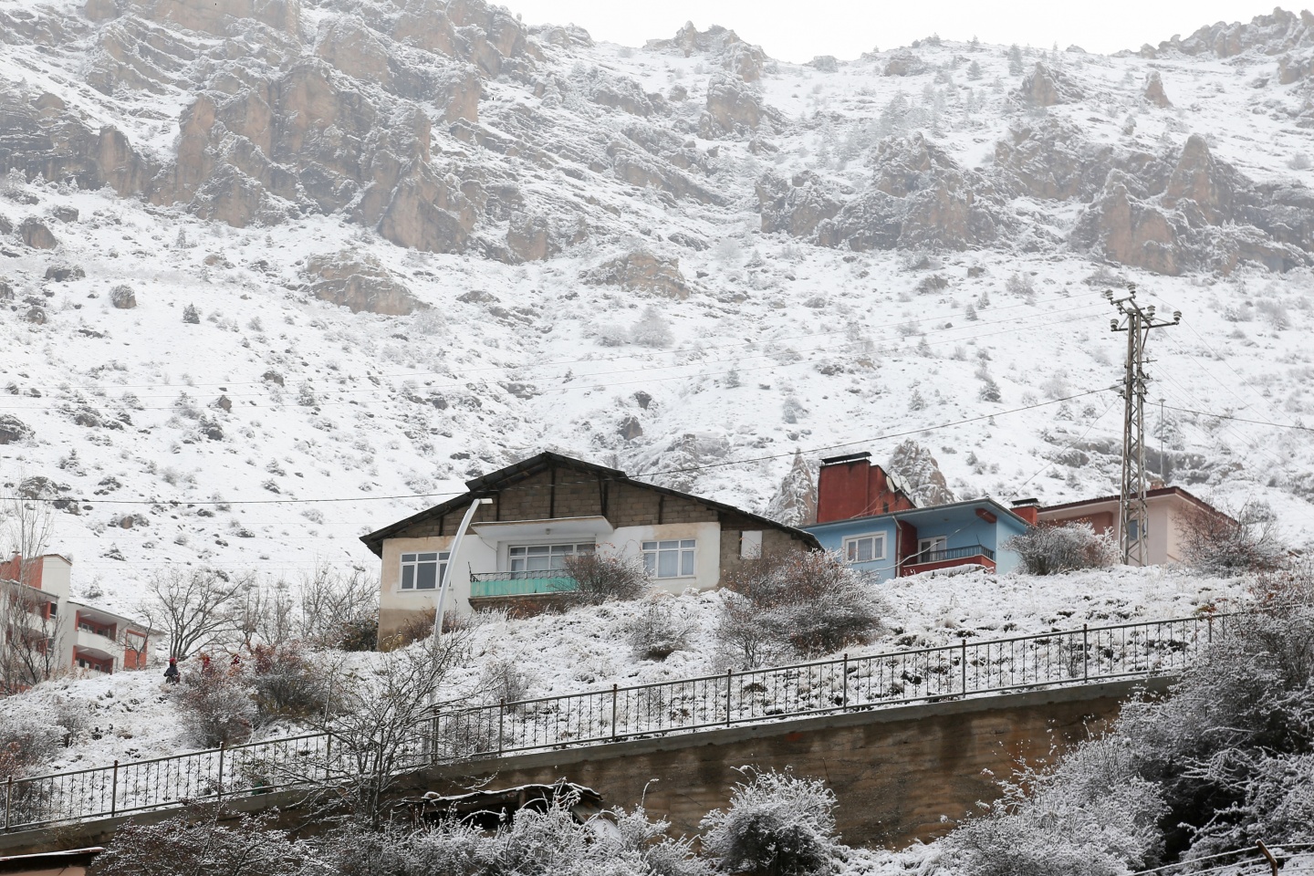 Gümüşhane’de kar yağışı 43