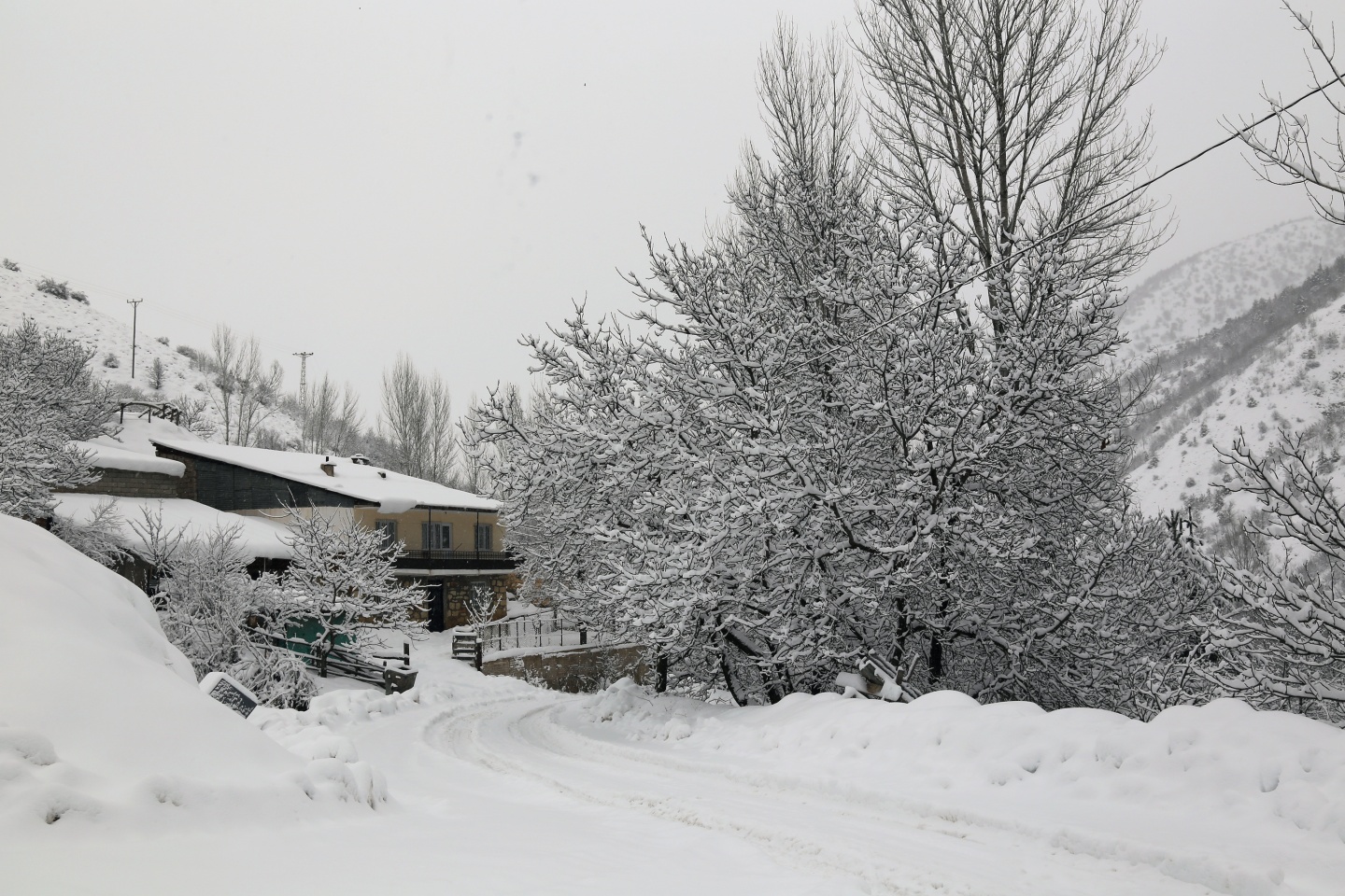 Gümüşhane'de 261 köy yolu ulaşıma kapandı 5
