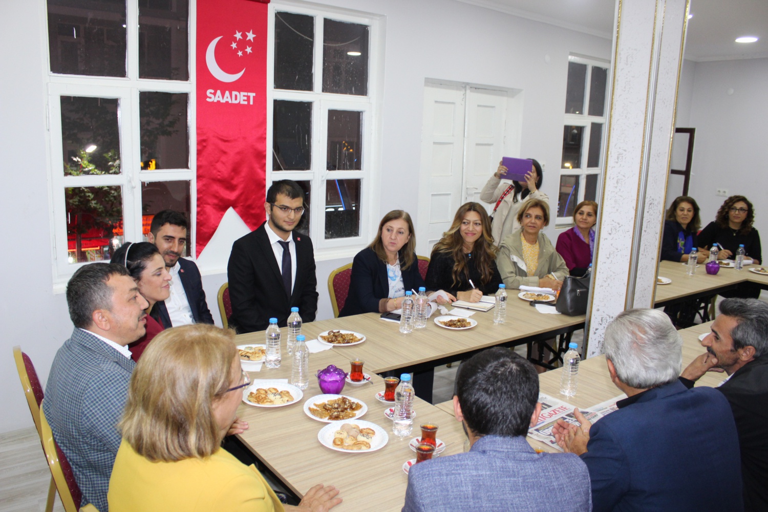 CHP Kadın Kolları Genel Başkanından Saadet’e ziyaret 3