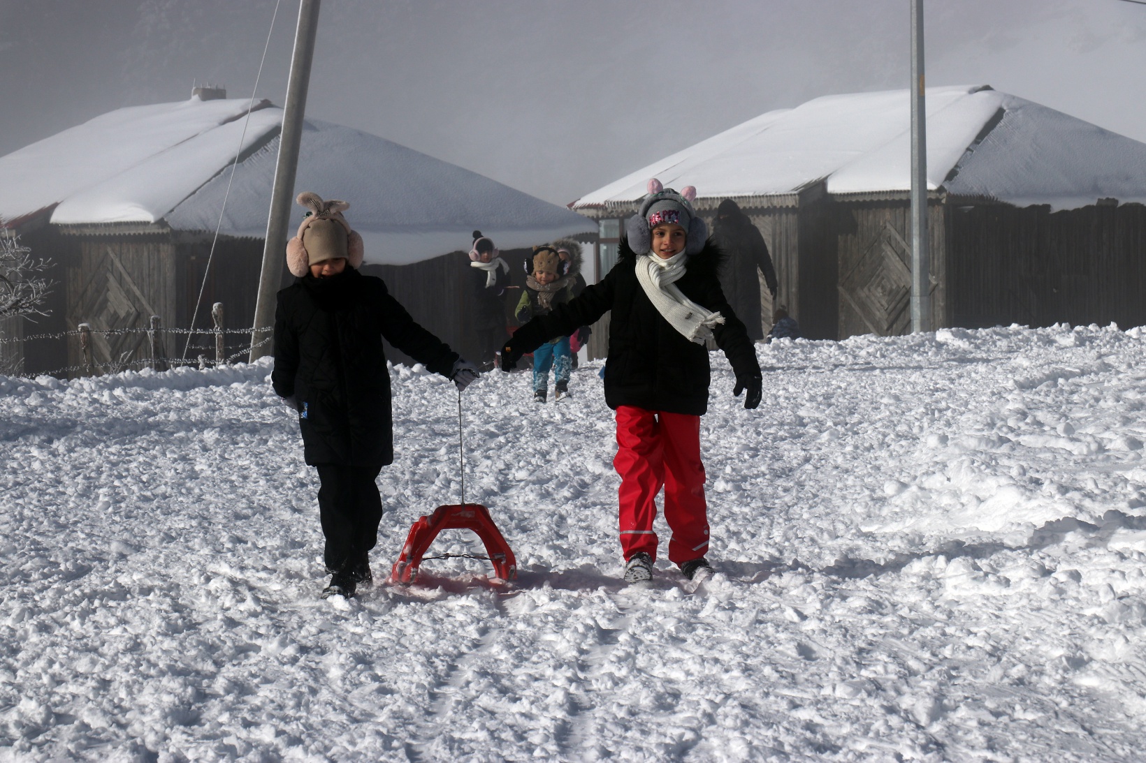 Zigana kayak merkezinde hafta sonu hareketliliği 6