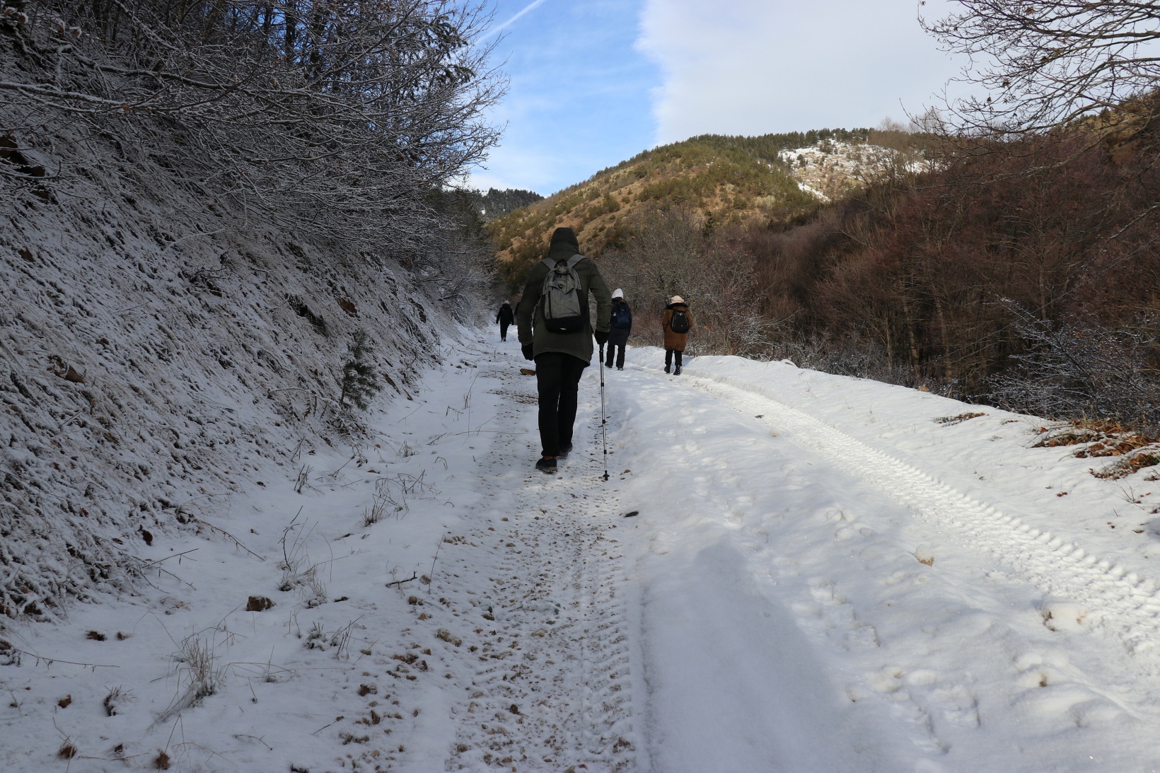 Gümüşhaneli dağcılardan Kalis yaylasına unutulmaz kış yürüyüşü 7
