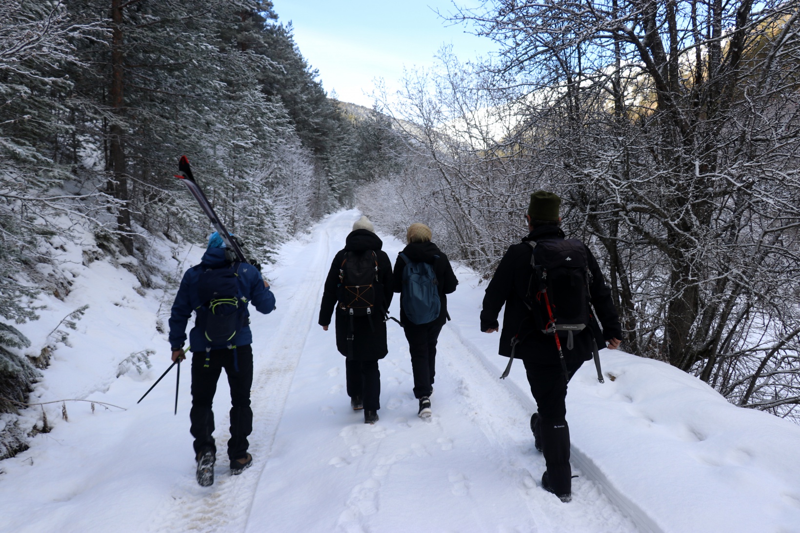 Gümüşhaneli dağcılardan Kalis yaylasına unutulmaz kış yürüyüşü 45
