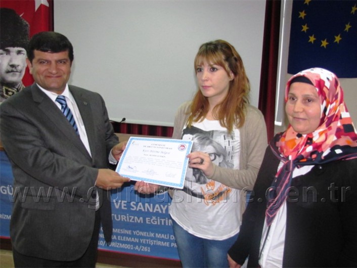 Turizm Sektörüne Ara Eleman Yetiştirme Projesi Tamamlandı 6