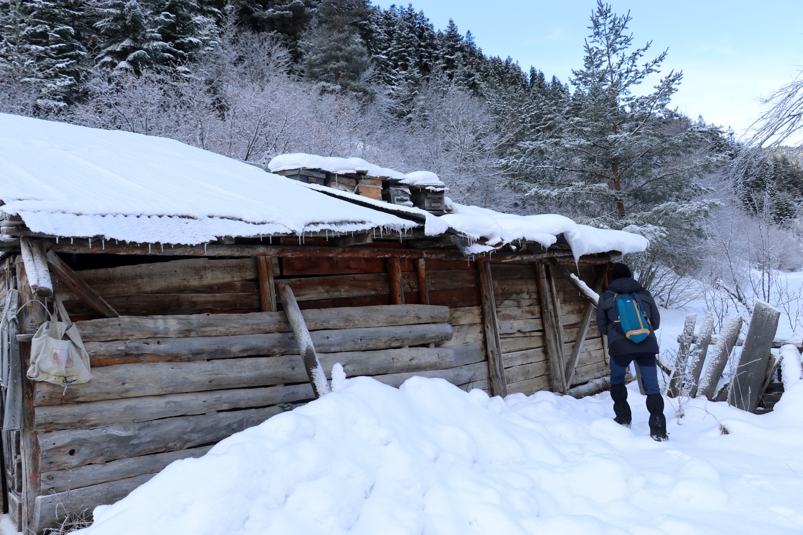 Gümüşhaneli dağcılardan Kalis yaylasına unutulmaz kış yürüyüşü 18