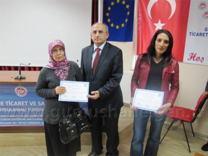 Turizm Sektörüne Ara Eleman Yetiştirme Projesi Tamamlandı 12