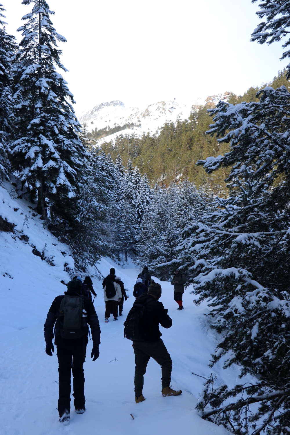 Gümüşhaneli dağcılardan Kalis yaylasına unutulmaz kış yürüyüşü 54