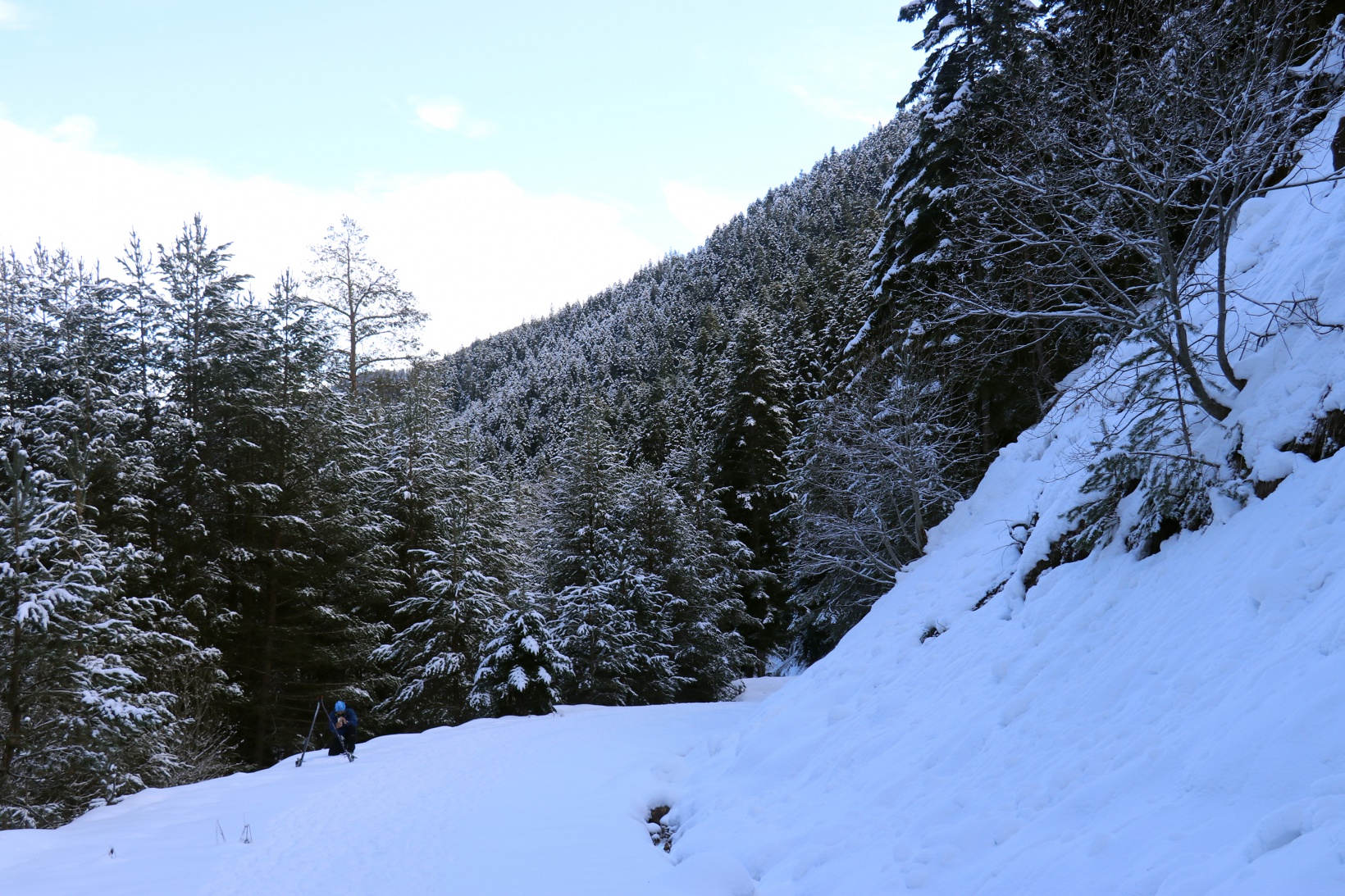 Gümüşhaneli dağcılardan Kalis yaylasına unutulmaz kış yürüyüşü 24