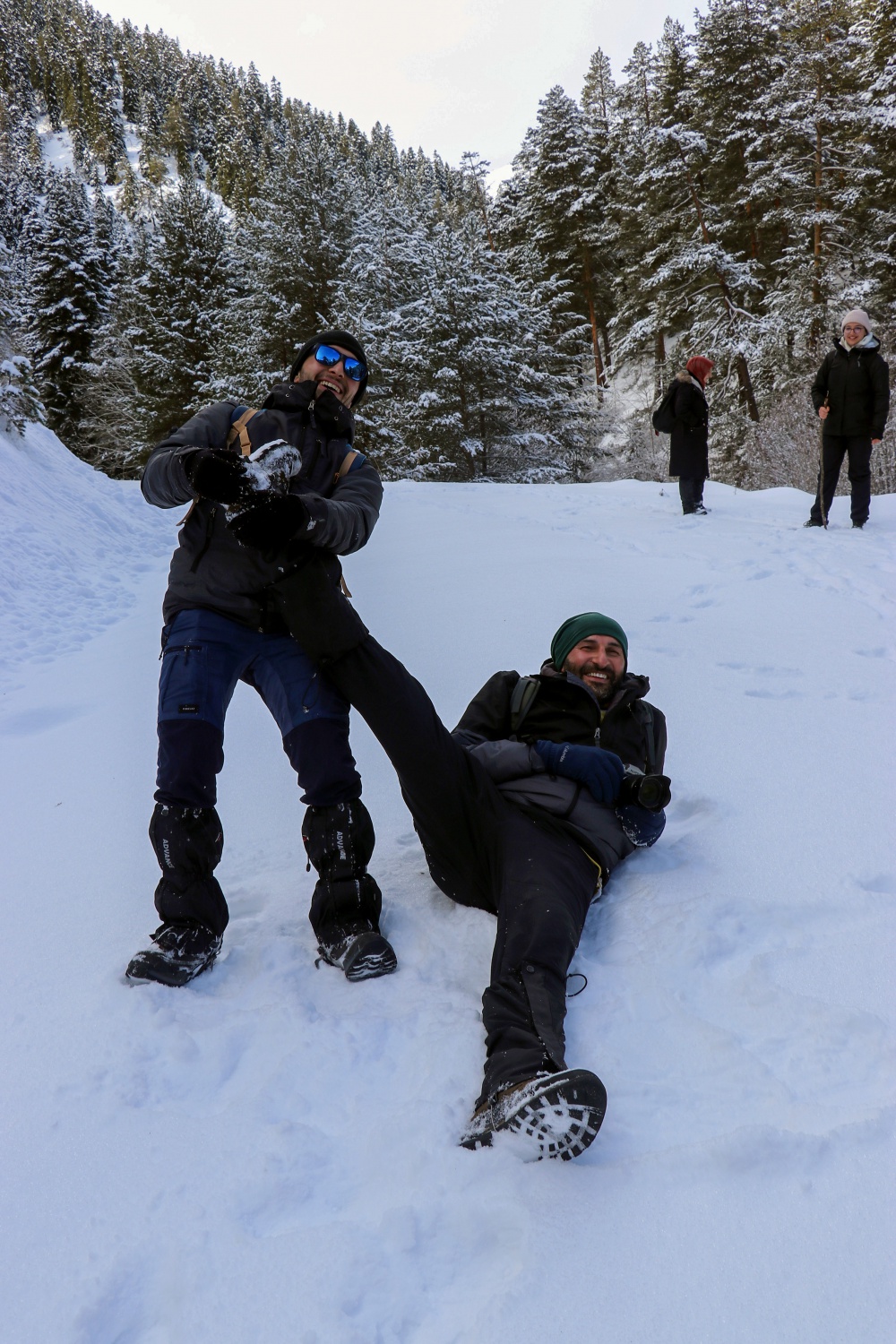 Gümüşhaneli dağcılardan Kalis yaylasına unutulmaz kış yürüyüşü 37