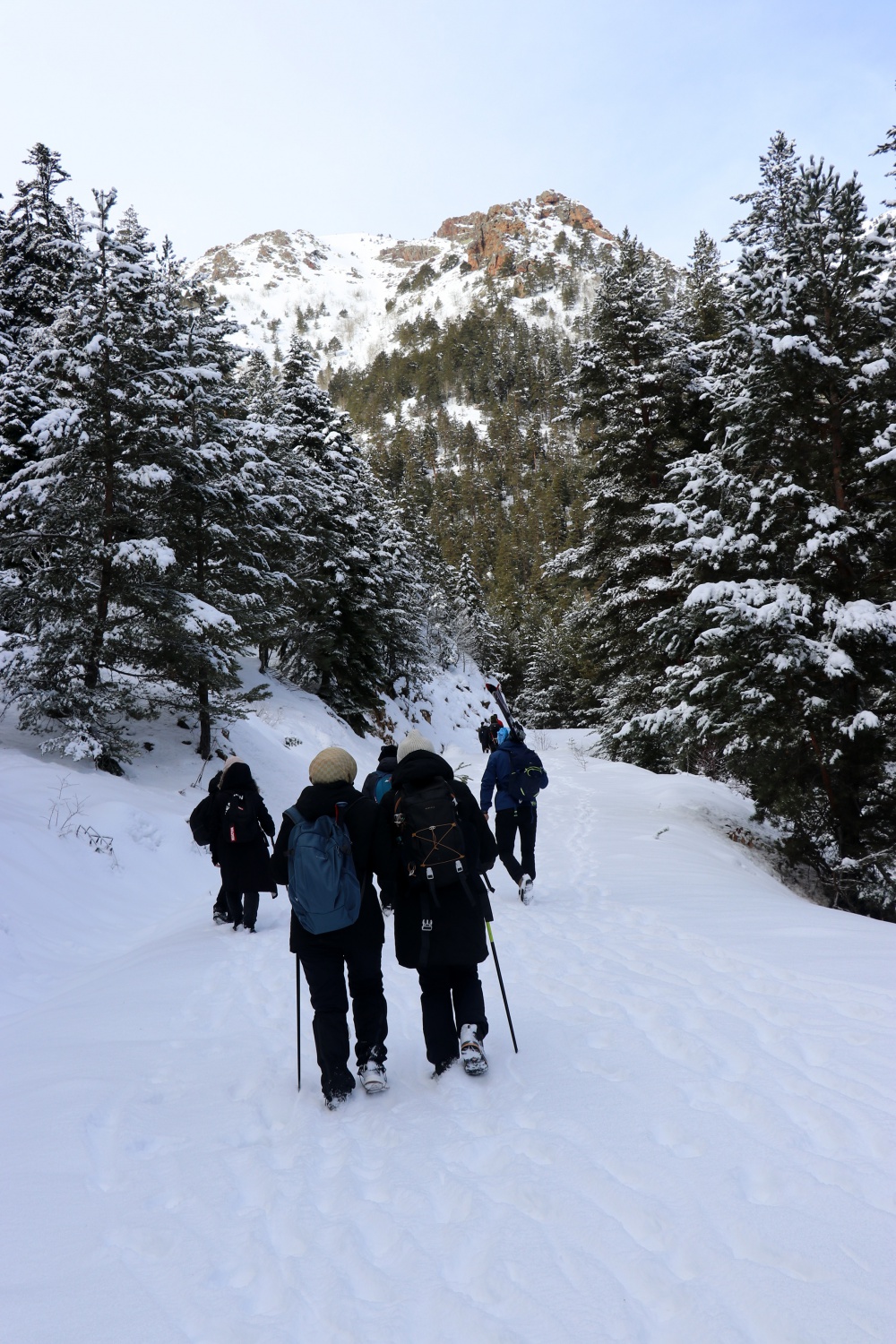 Gümüşhaneli dağcılardan Kalis yaylasına unutulmaz kış yürüyüşü 59