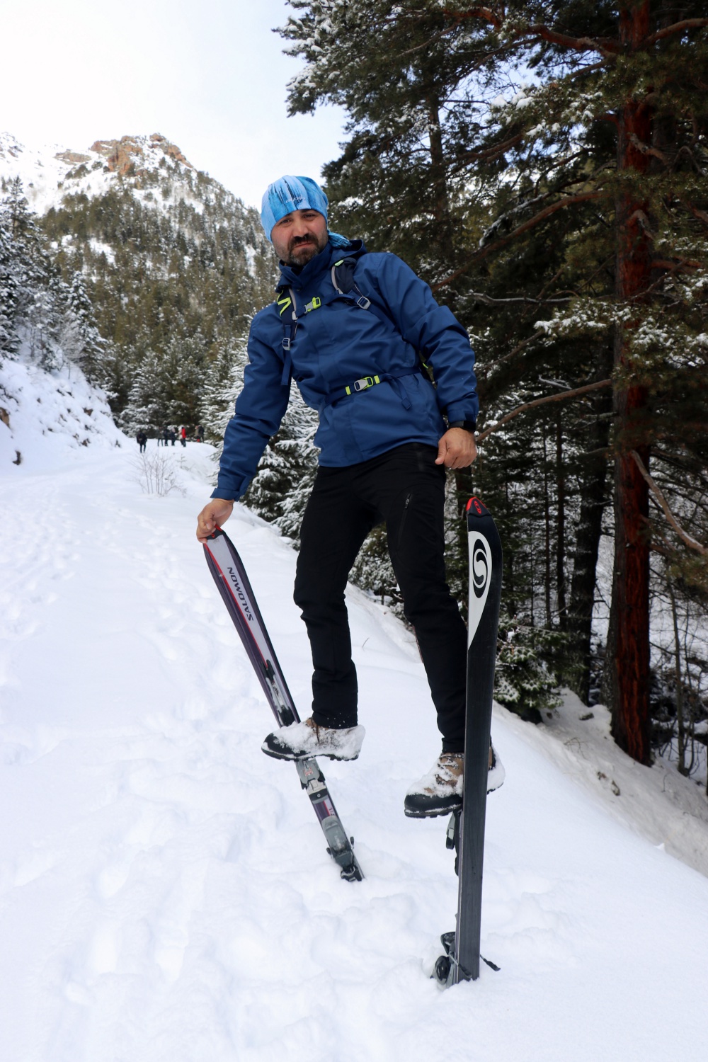 Gümüşhaneli dağcılardan Kalis yaylasına unutulmaz kış yürüyüşü 39