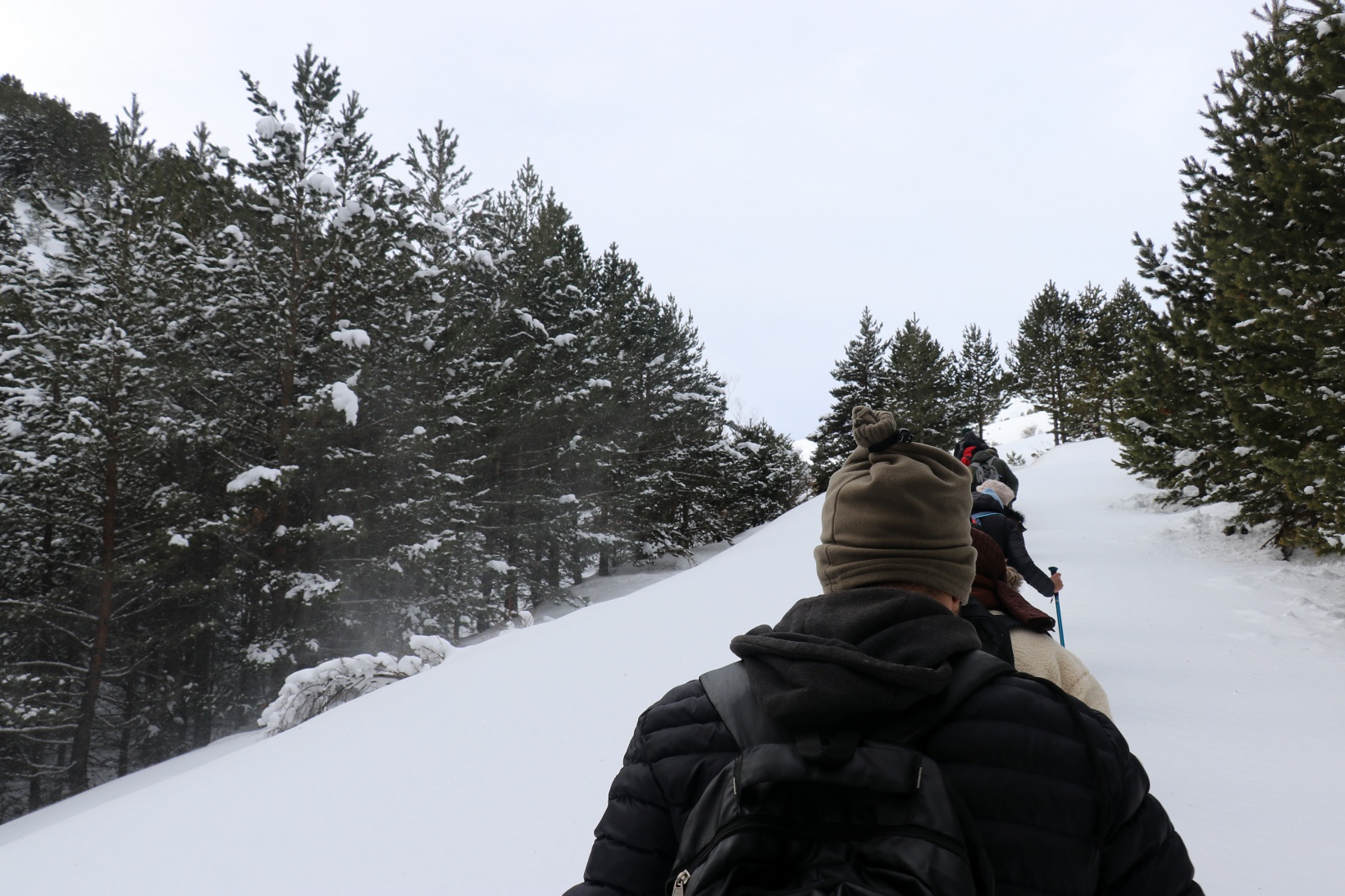 Gümüşhaneli dağcılardan Kalis yaylasına unutulmaz kış yürüyüşü 27