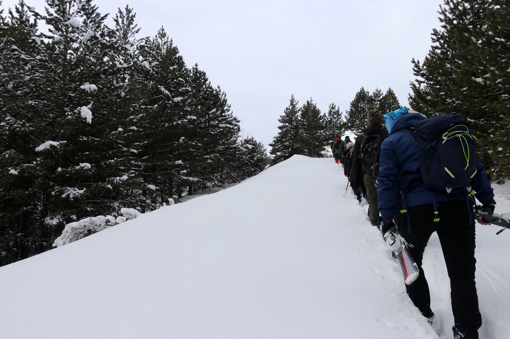 Gümüşhaneli dağcılardan Kalis yaylasına unutulmaz kış yürüyüşü 35