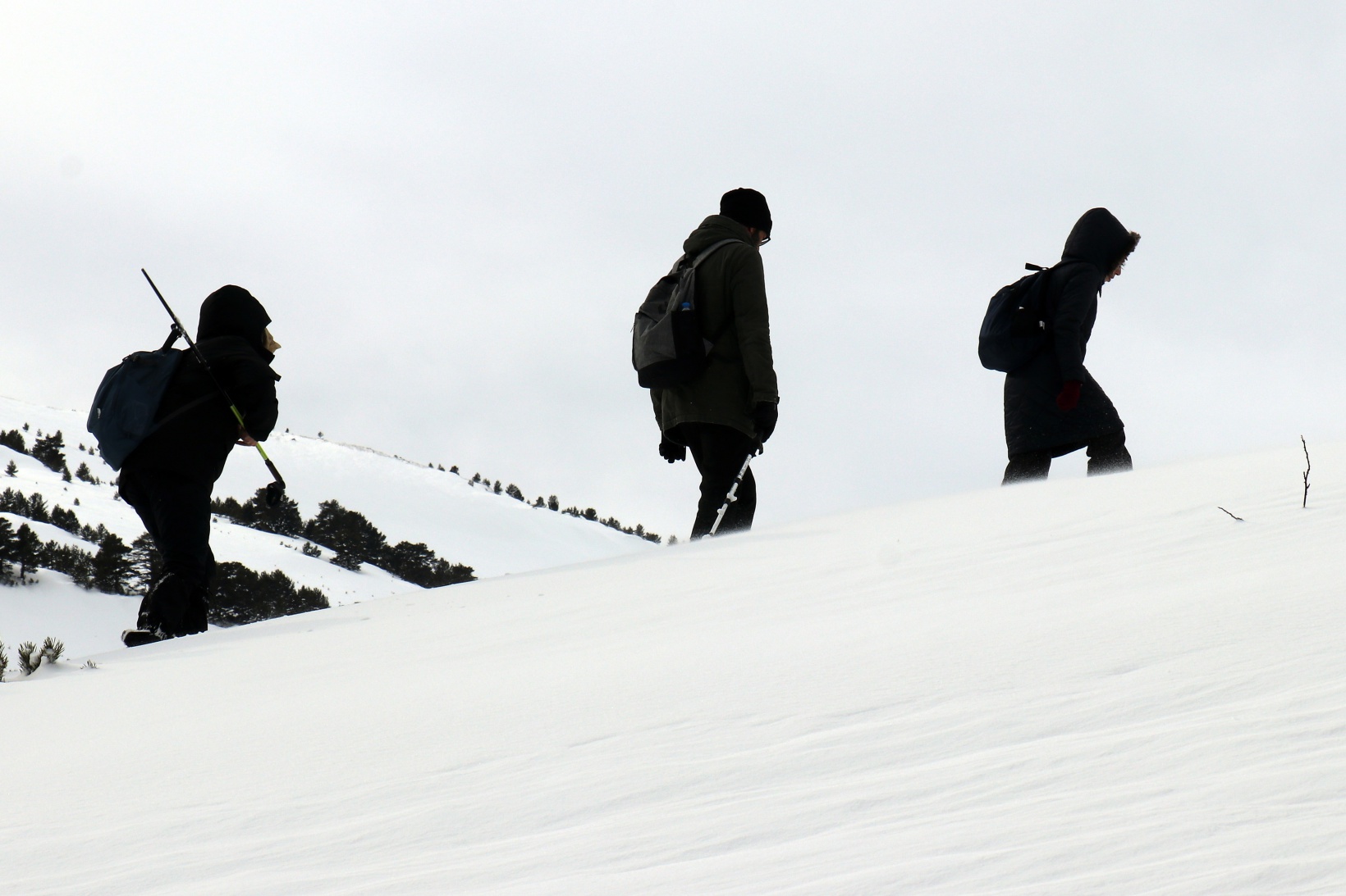 Gümüşhaneli dağcılardan Kalis yaylasına unutulmaz kış yürüyüşü 33