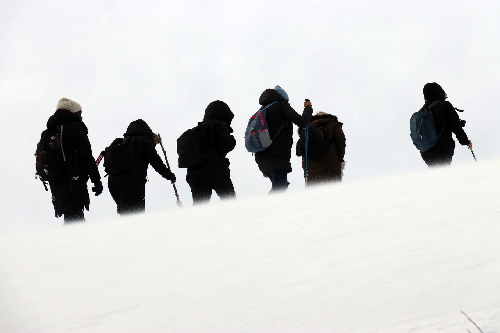 Gümüşhaneli dağcılardan Kalis yaylasına unutulmaz kış yürüyüşü 46