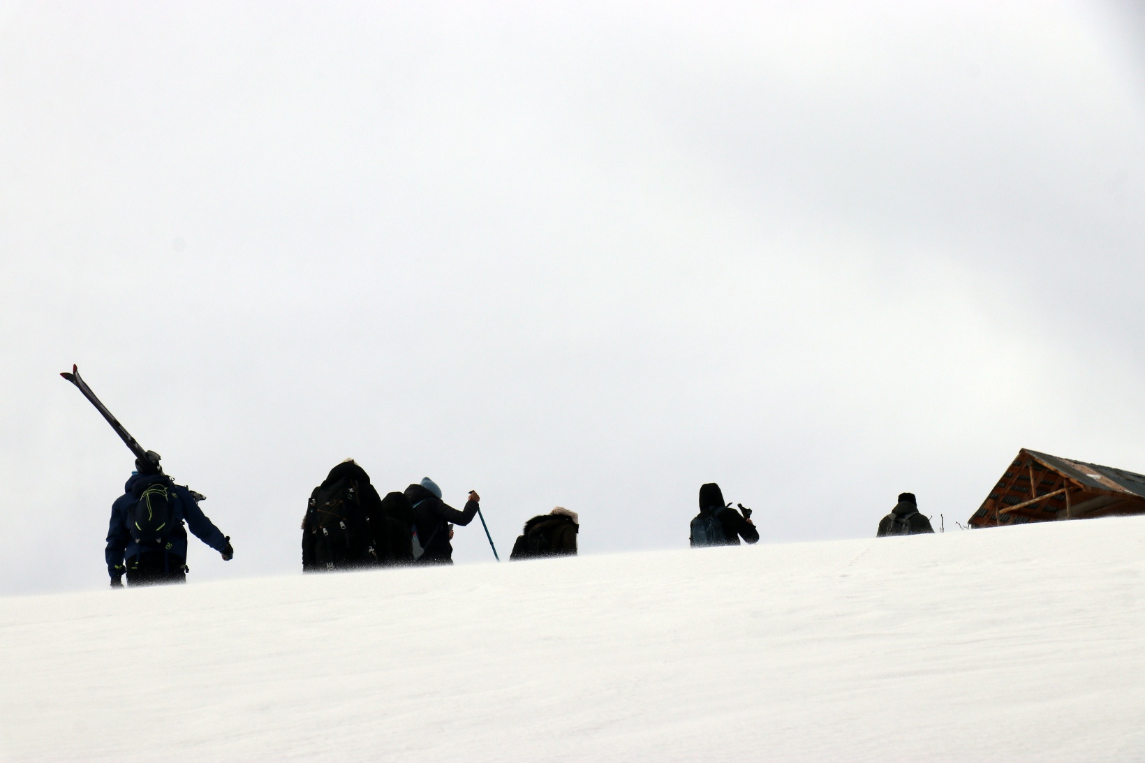 Gümüşhaneli dağcılardan Kalis yaylasına unutulmaz kış yürüyüşü 44
