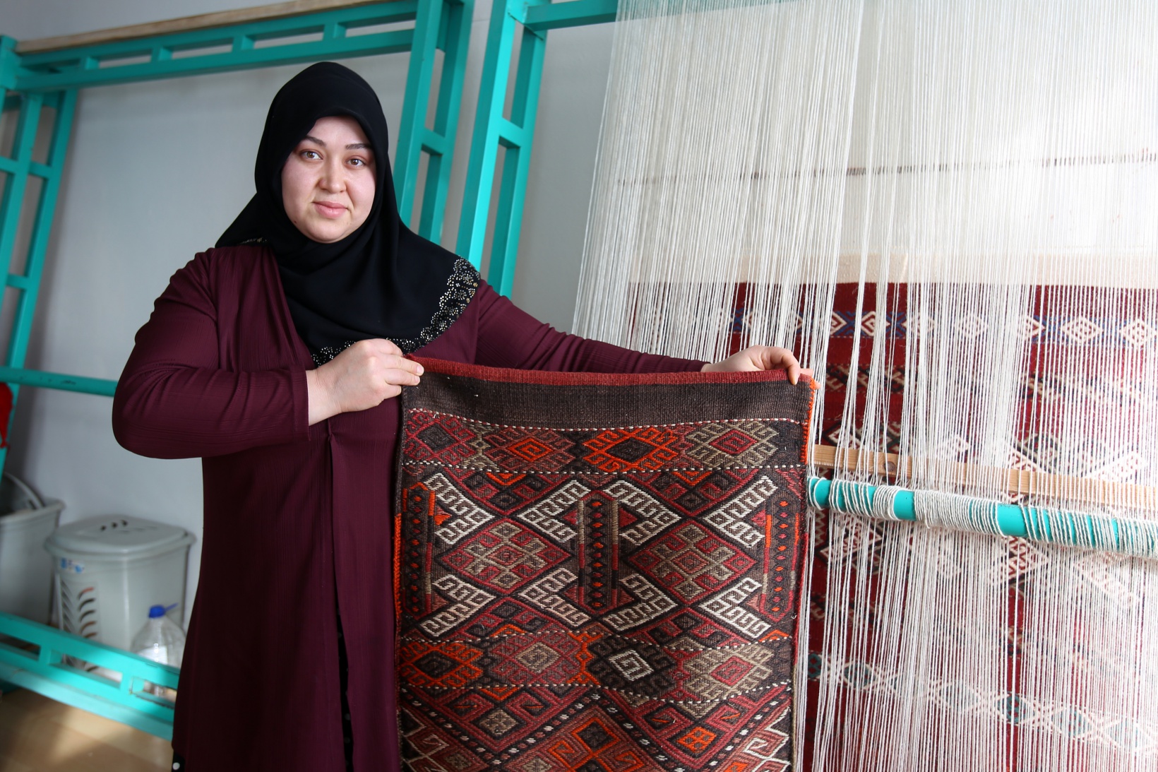 Kelkit Zilli Kiliminde 100 yıllık yeni desen bulundu 2