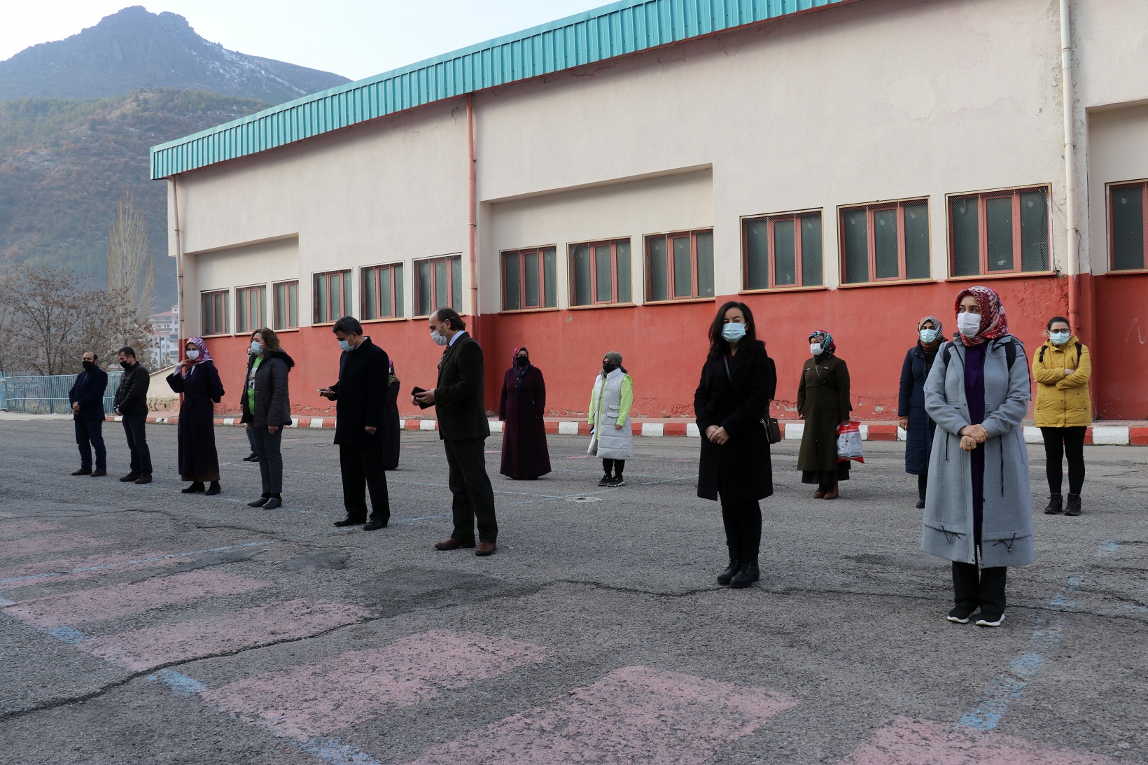 Gümüşhane’de okullarda İstiklal Marşı okundu 7