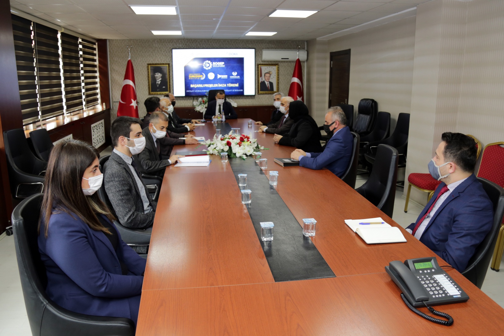 Gümüşhane’de 8 milyon liralık DOKA projelerinde imzalar atıldı 4