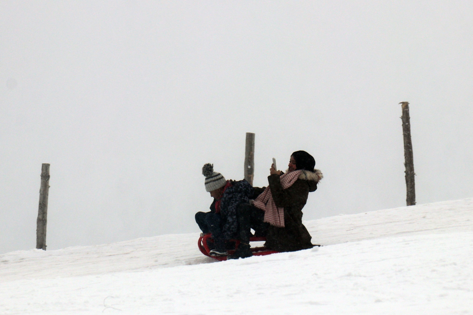 Zigana Kayak Merkezi karne tatilinde doldu taştı 4