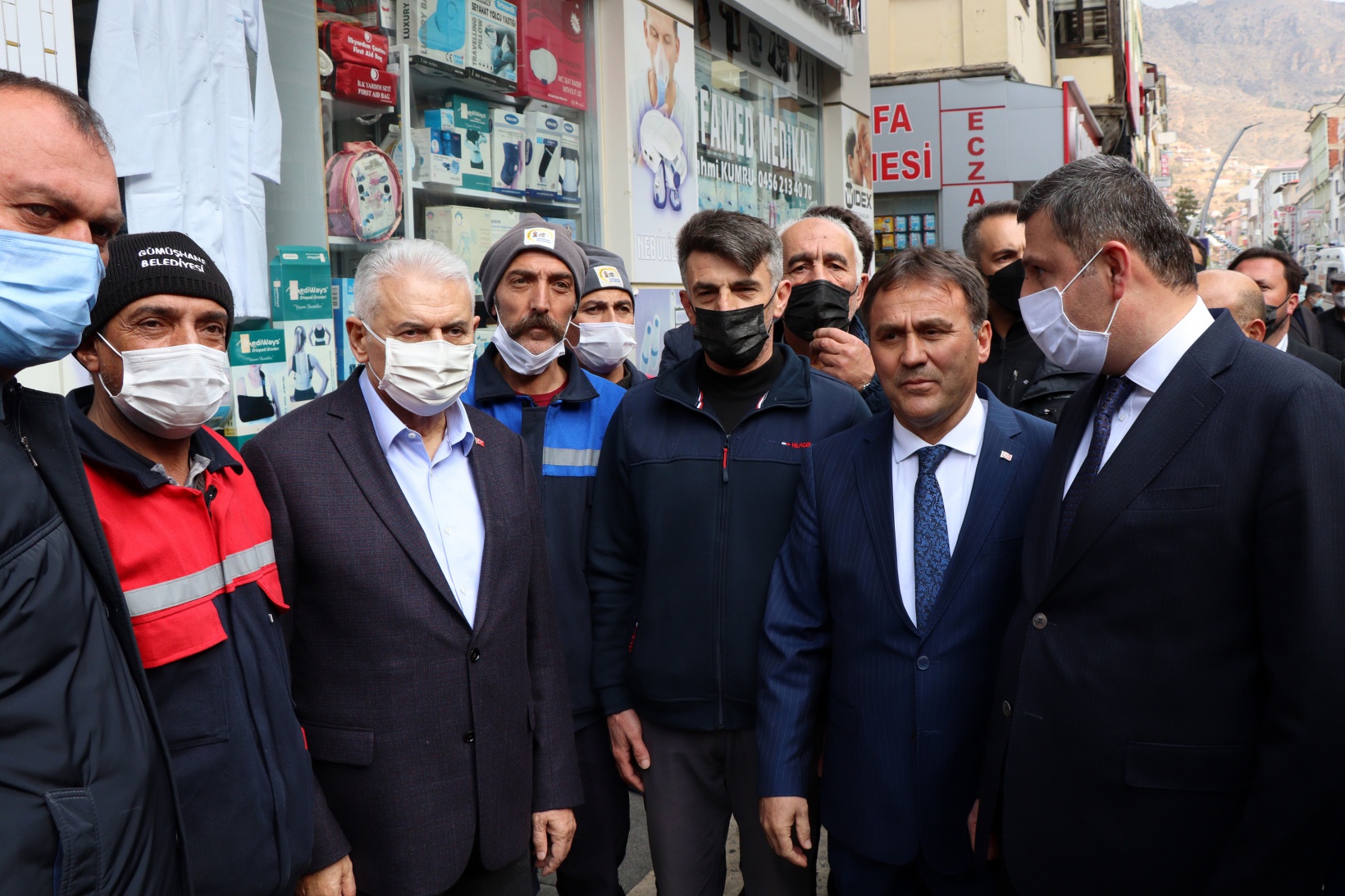 AK Parti Genel Başkanvekili Binali Yıldırım Gümüşhane’de 7