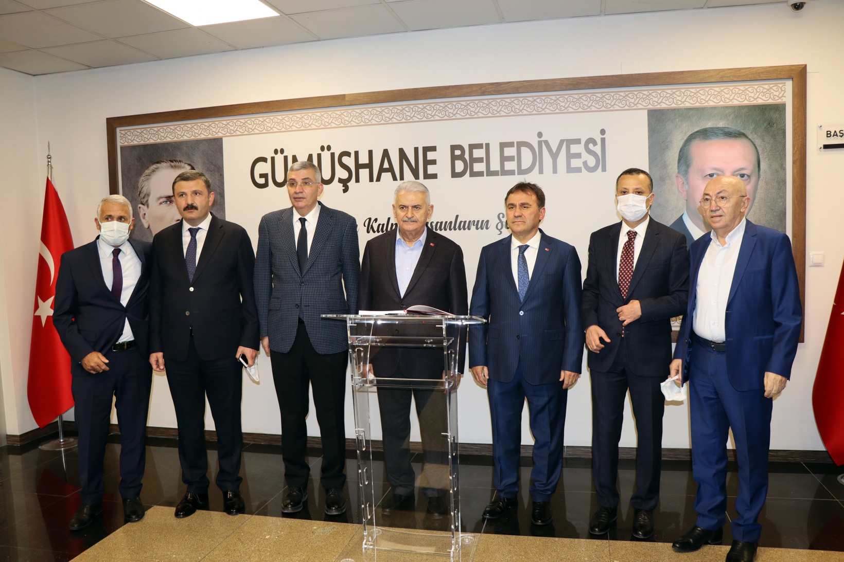 AK Parti Genel Başkanvekili Binali Yıldırım Gümüşhane’de 26