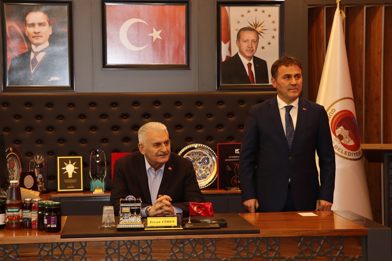 AK Parti Genel Başkanvekili Binali Yıldırım Gümüşhane’de 9