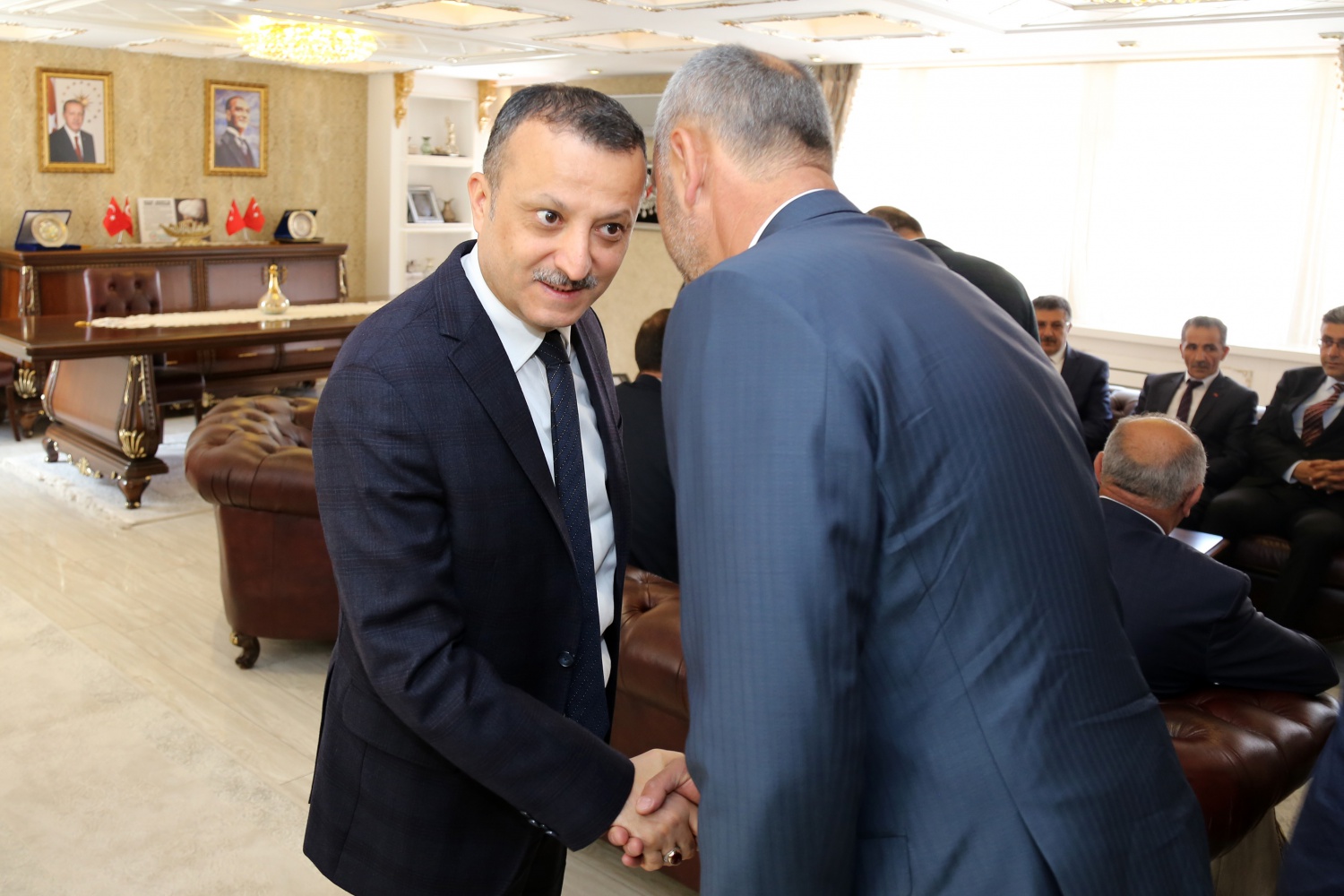 İl Genel Meclisinden ilk ziyaret Vali Taşbilek’e 17