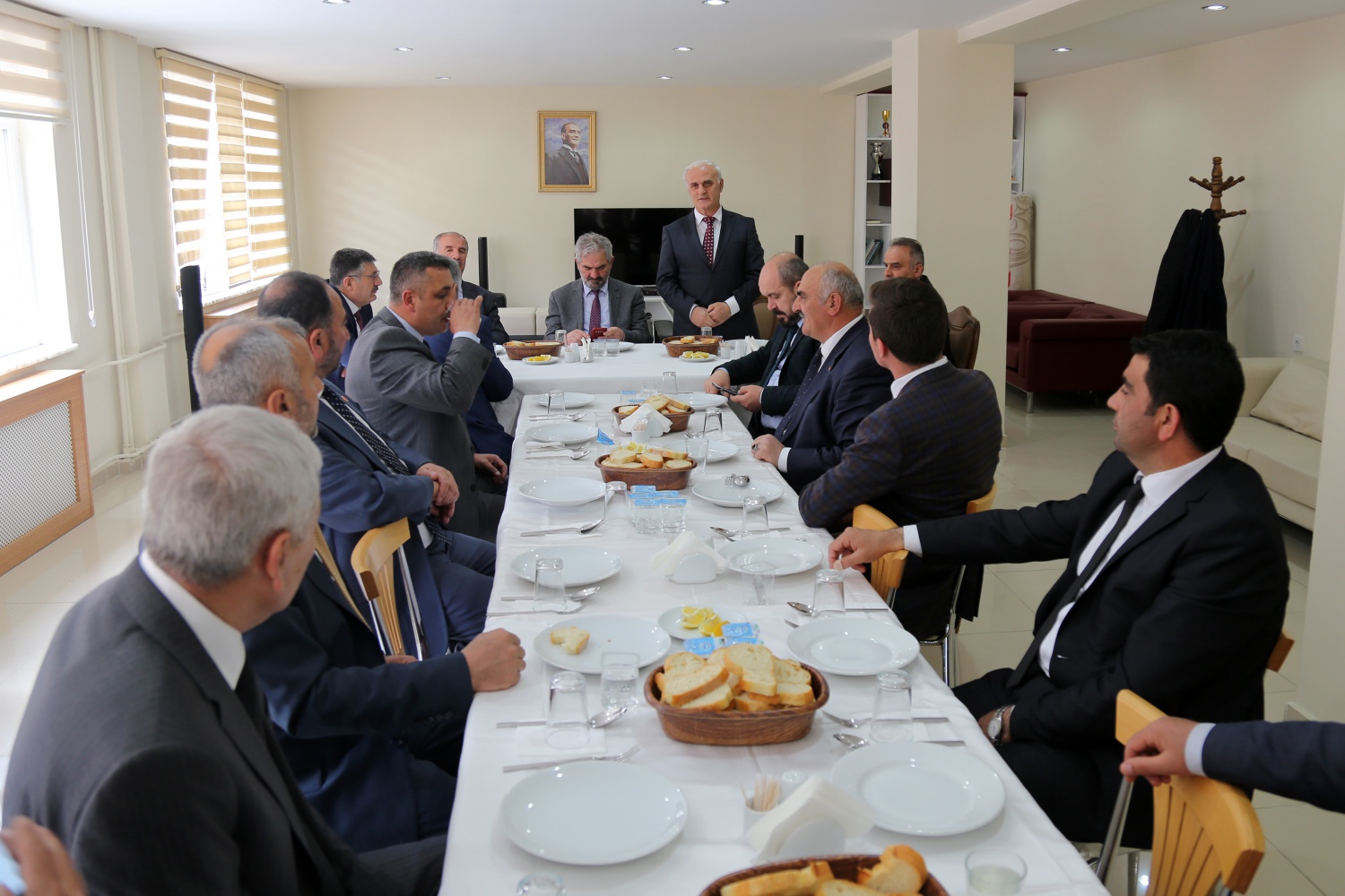 İl Genel Meclisinden ilk ziyaret Vali Taşbilek’e 16