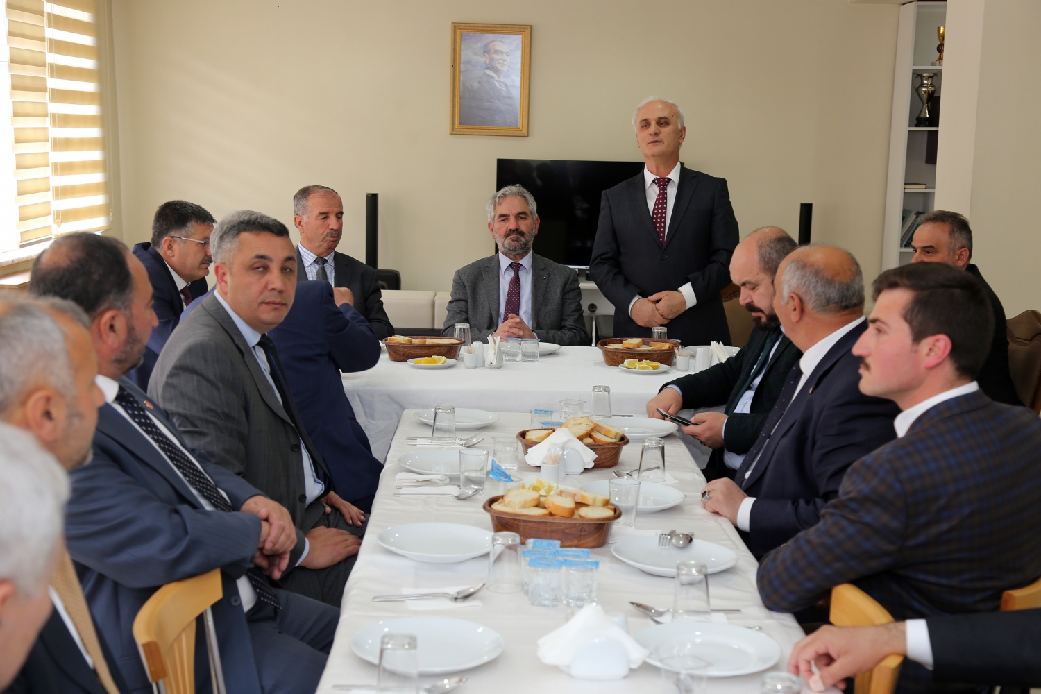 İl Genel Meclisinden ilk ziyaret Vali Taşbilek’e 10