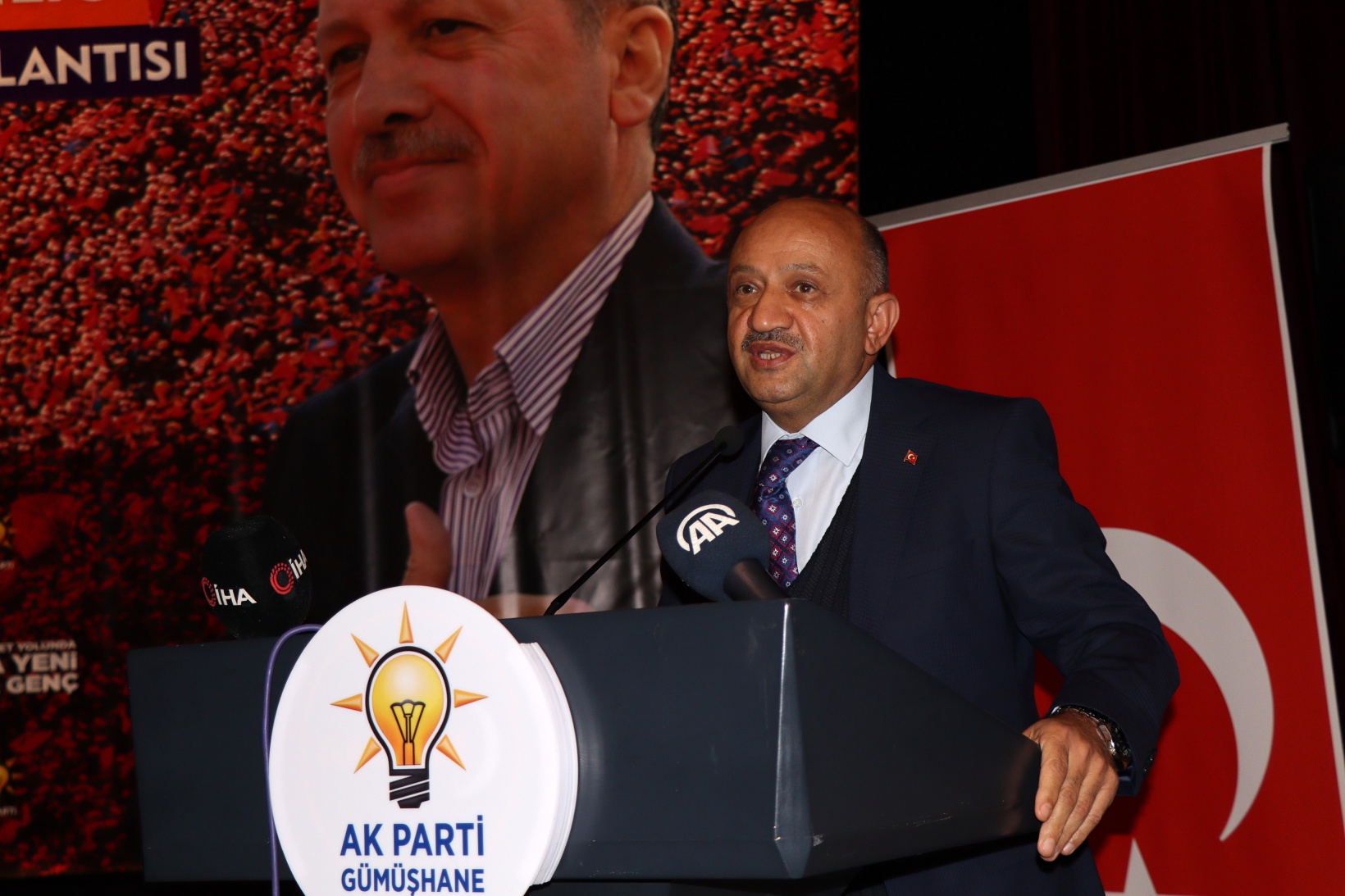 AK Parti Genel Başkanvekili Binali Yıldırım Gümüşhane’de 2