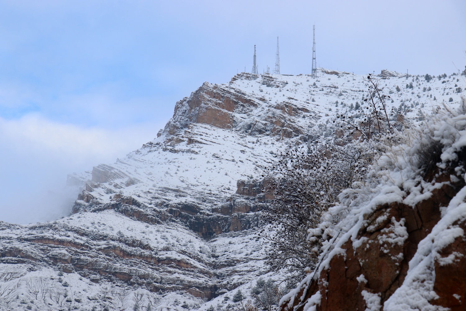 Gümüşhane’de kar yağışı etkili oldu 16
