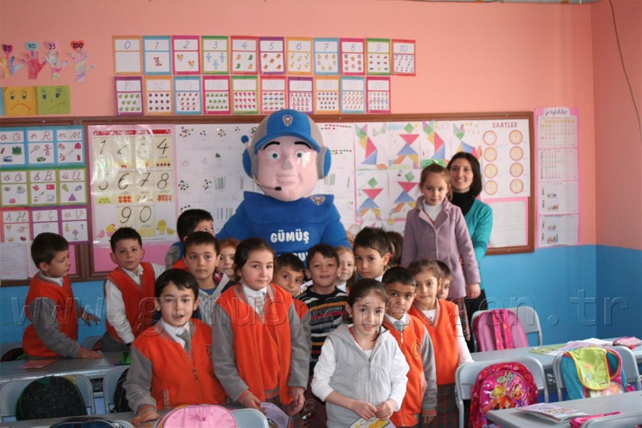 Gümüş Çocuk Şiran'da Öğrencilerle Buluştu 5