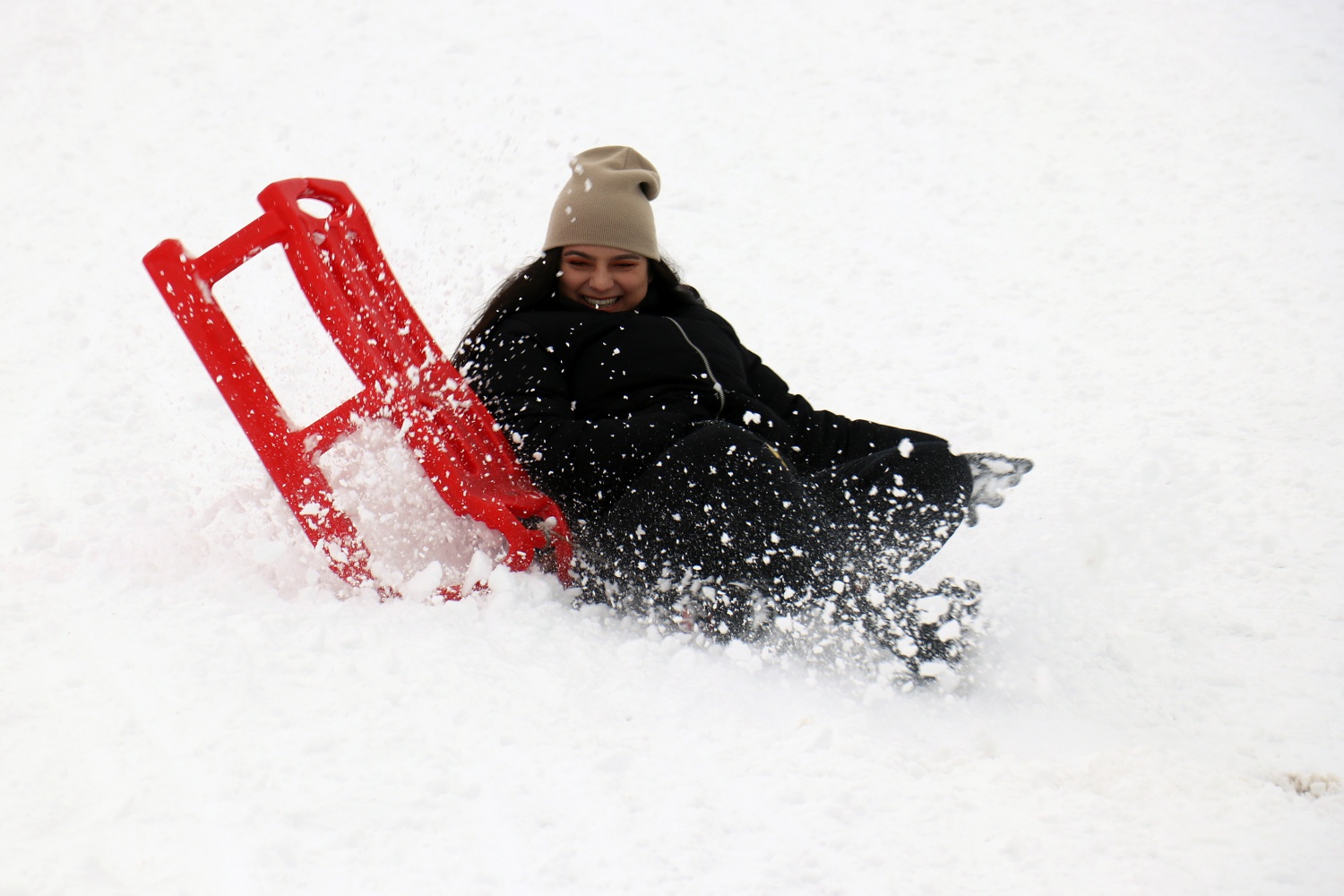 Zigana dağında kar kalınlığı 80 santimetreye ulaştı, kayak sezonu başladı 17
