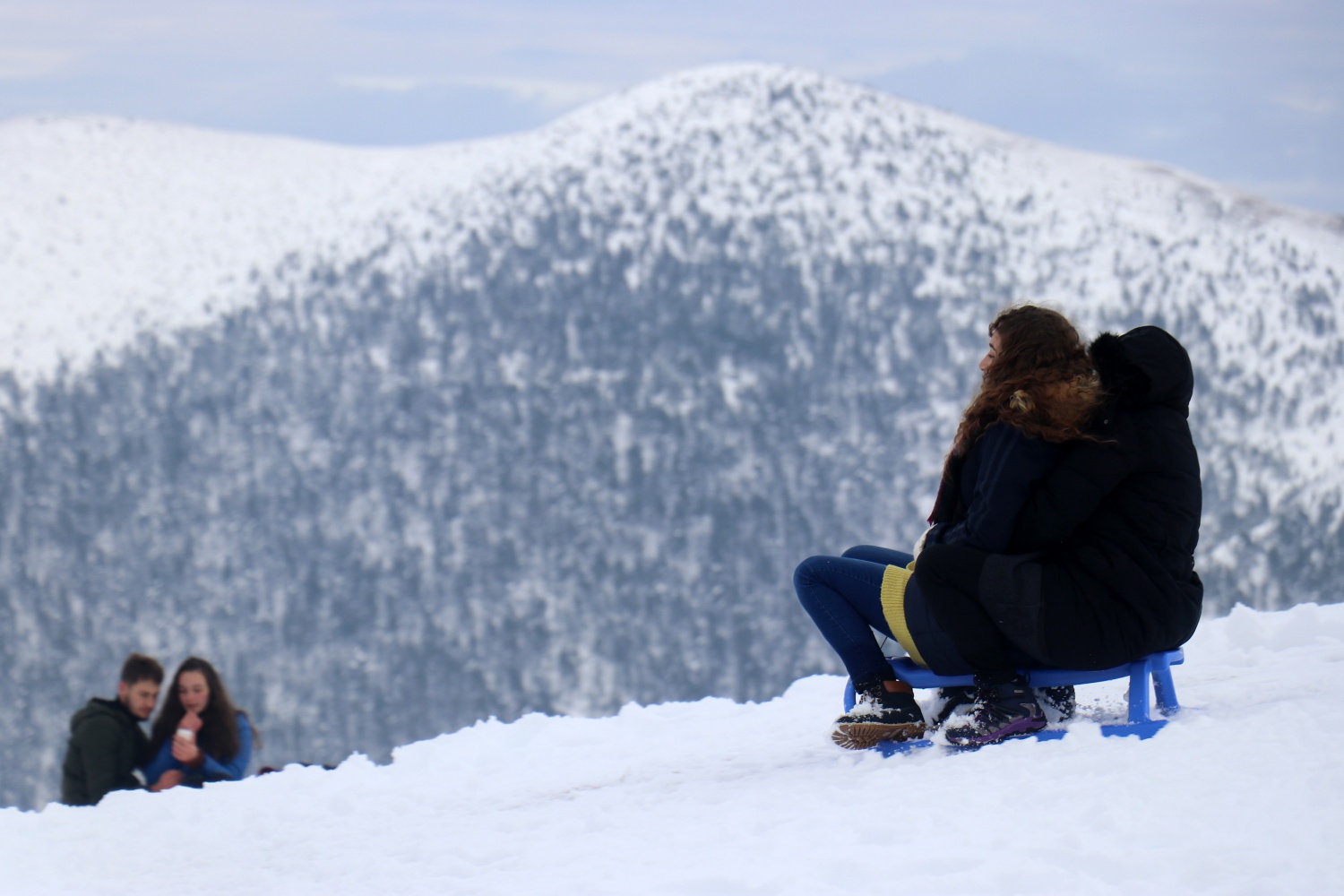 Zigana dağında kar kalınlığı 80 santimetreye ulaştı, kayak sezonu başladı 19