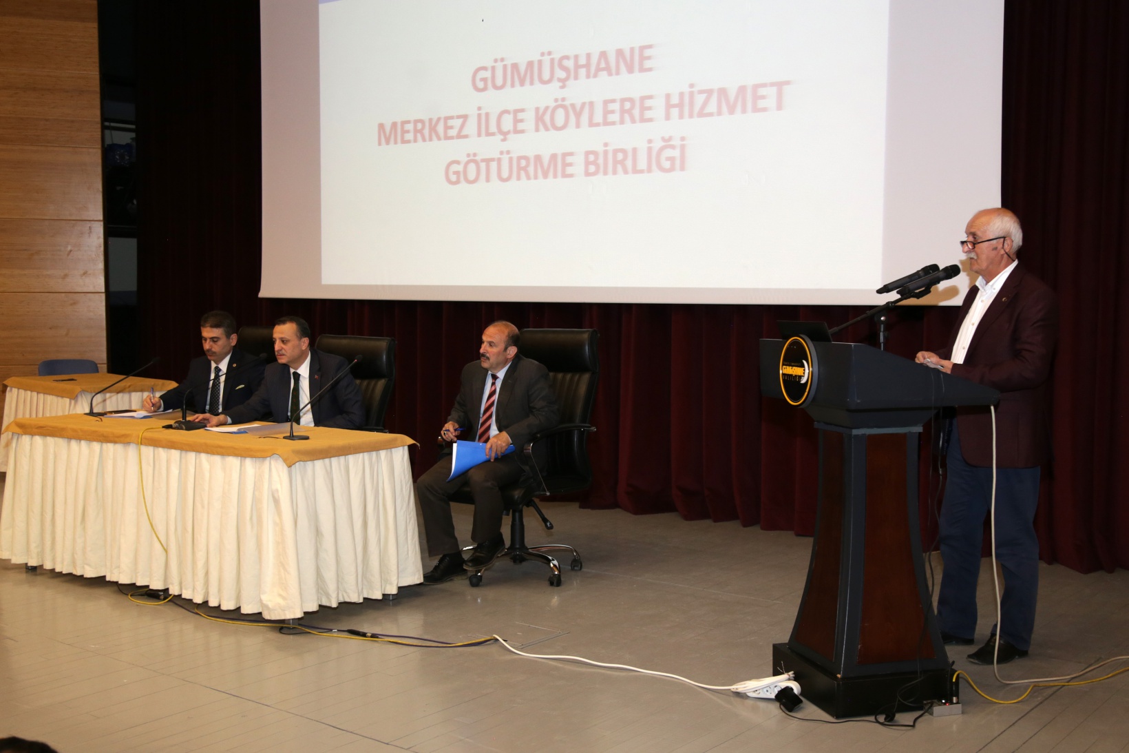 Gümüşhane’de Köylere Hizmet Götürme Birlik Meclisi toplantısı yapıldı 12