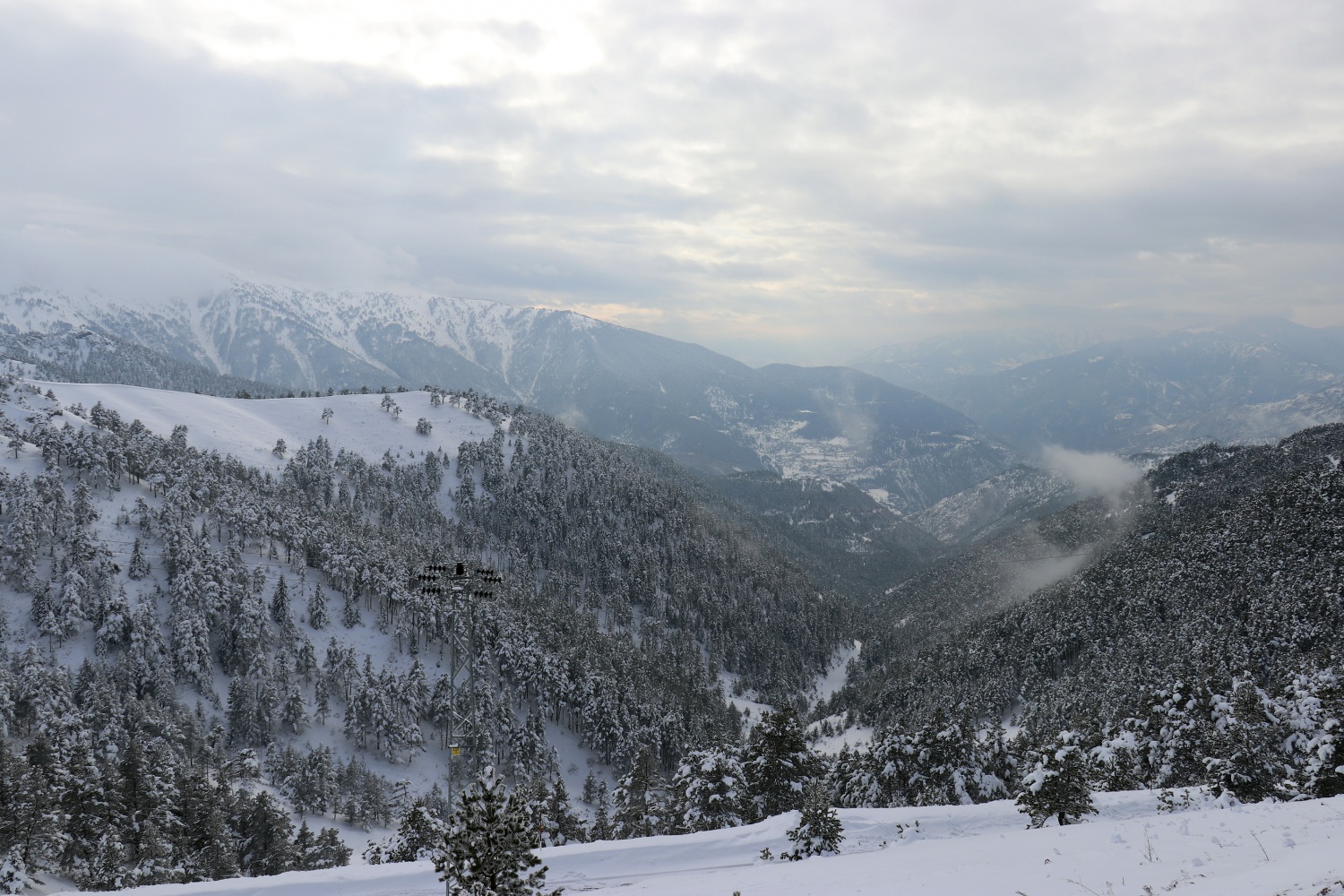 Zigana dağında kar kalınlığı 80 santimetreye ulaştı, kayak sezonu başladı 29