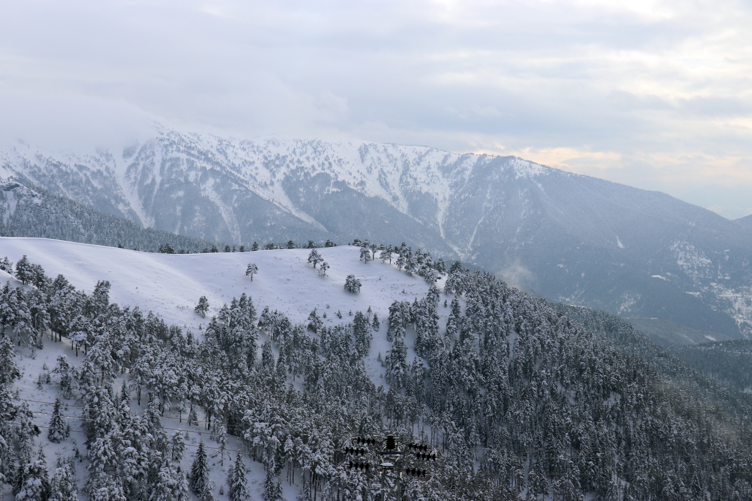 Zigana dağında kar kalınlığı 80 santimetreye ulaştı, kayak sezonu başladı 27