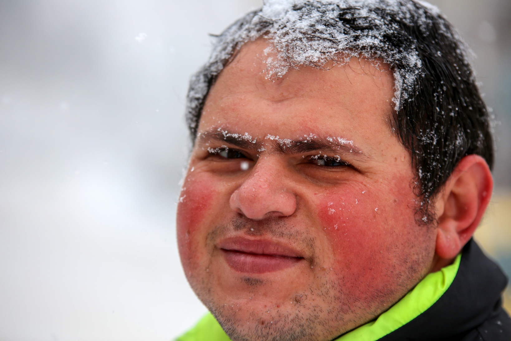 Gümüşhane’de kar yağışı etkili oluyor 2